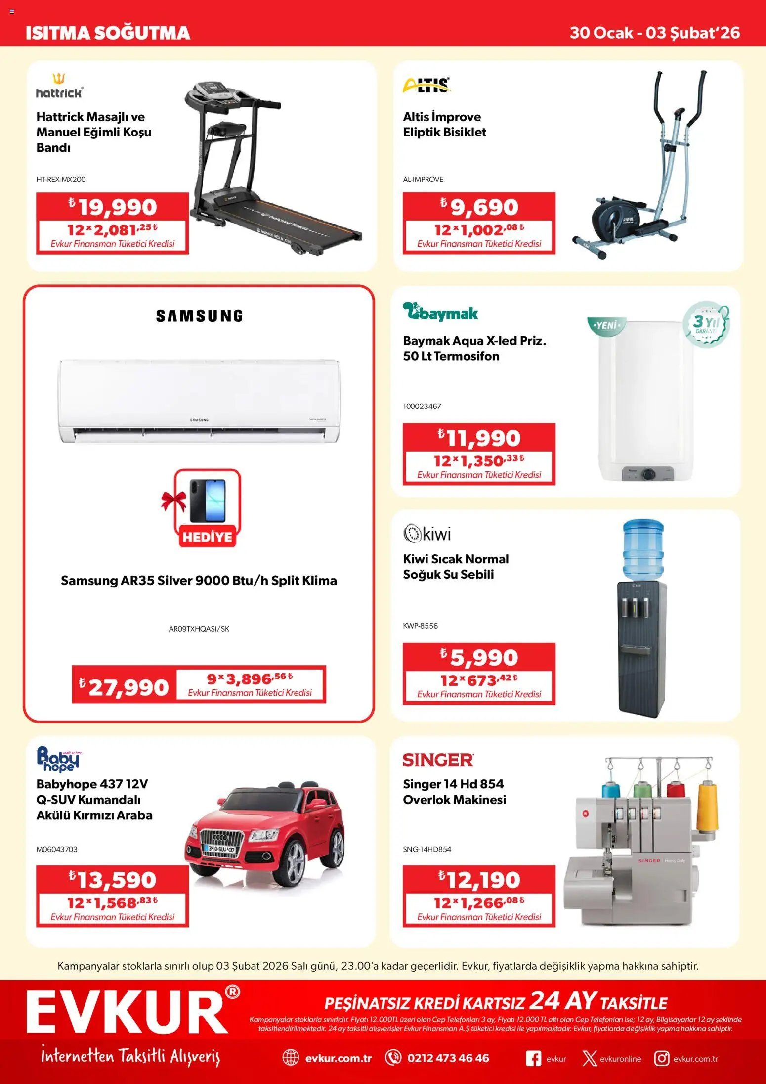 Evkur Muhteşem Fırsatlar