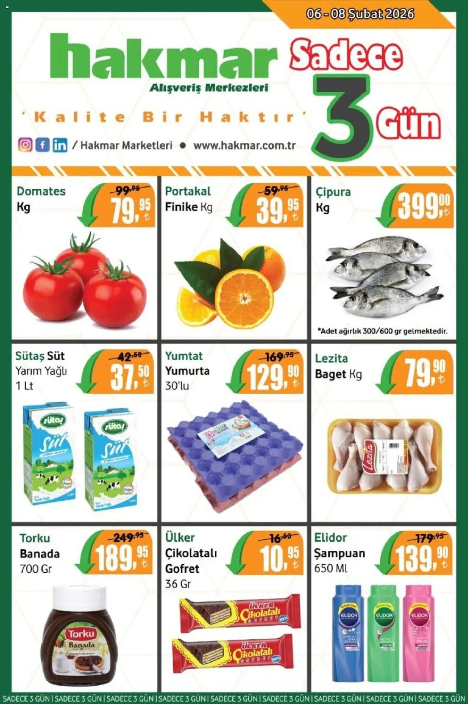 Hakmar - Katalog Sadece 3 Gün