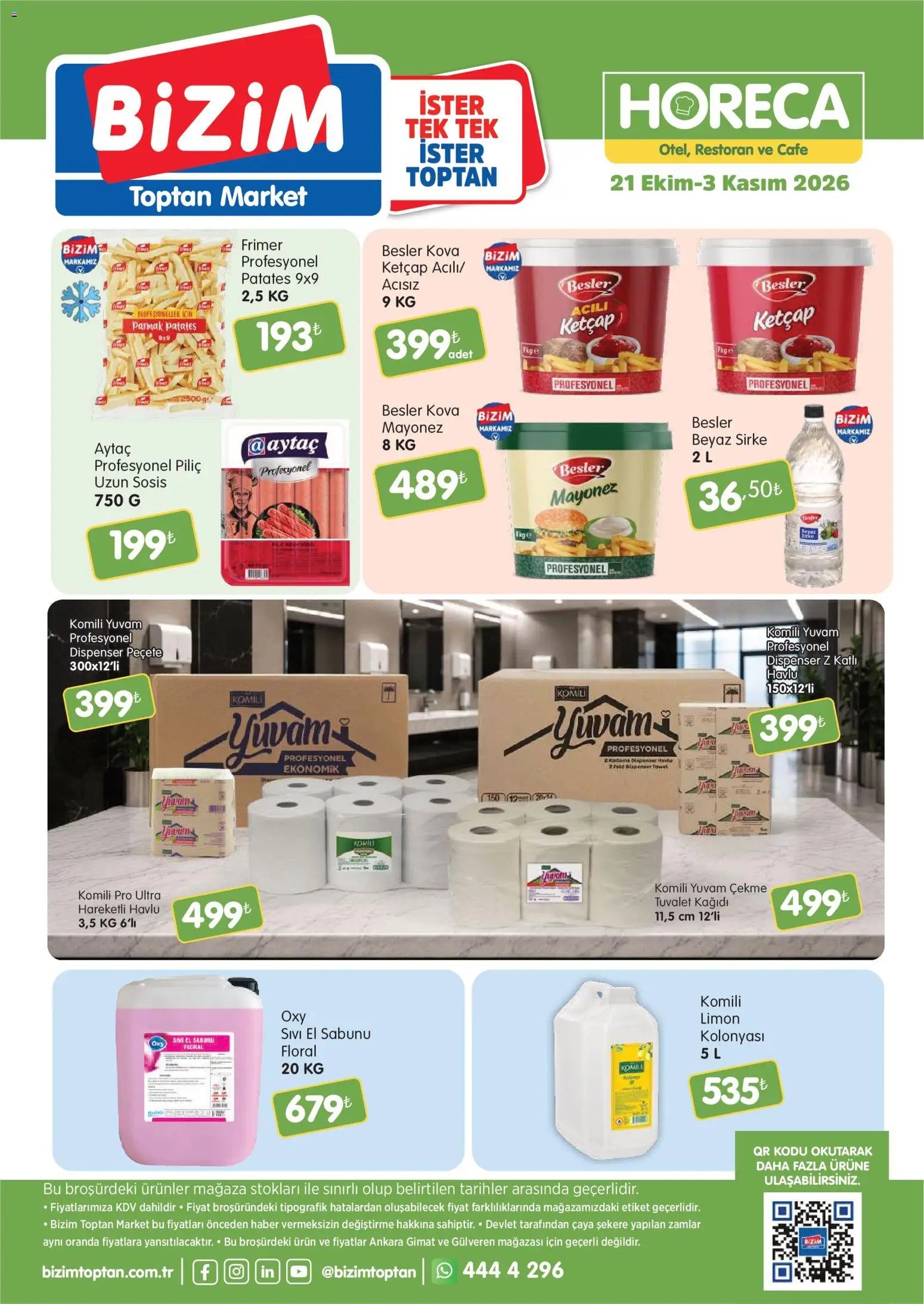 Bizim Toptan - Horeca kataloğu