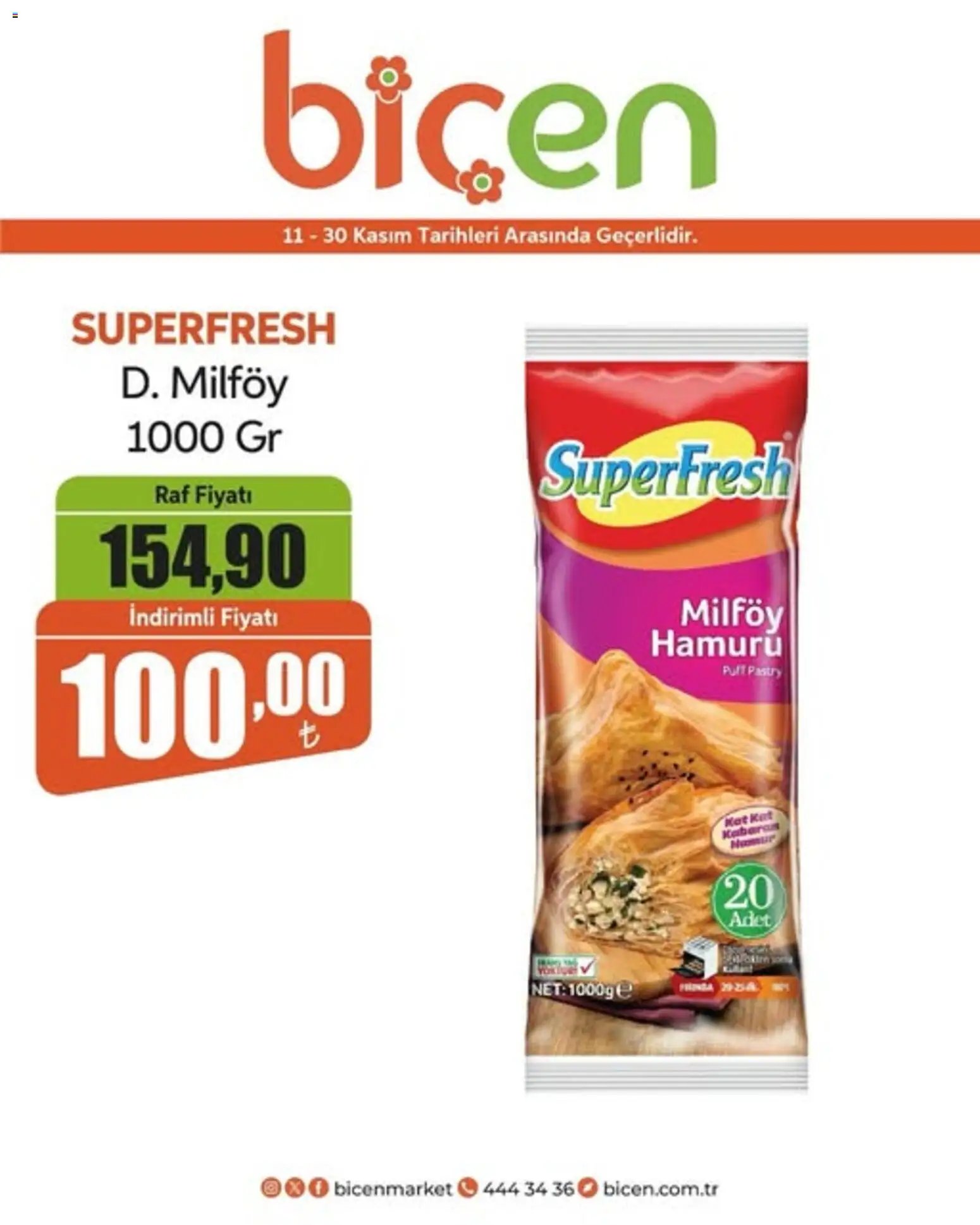 Biçen Market İndirim Superfresh