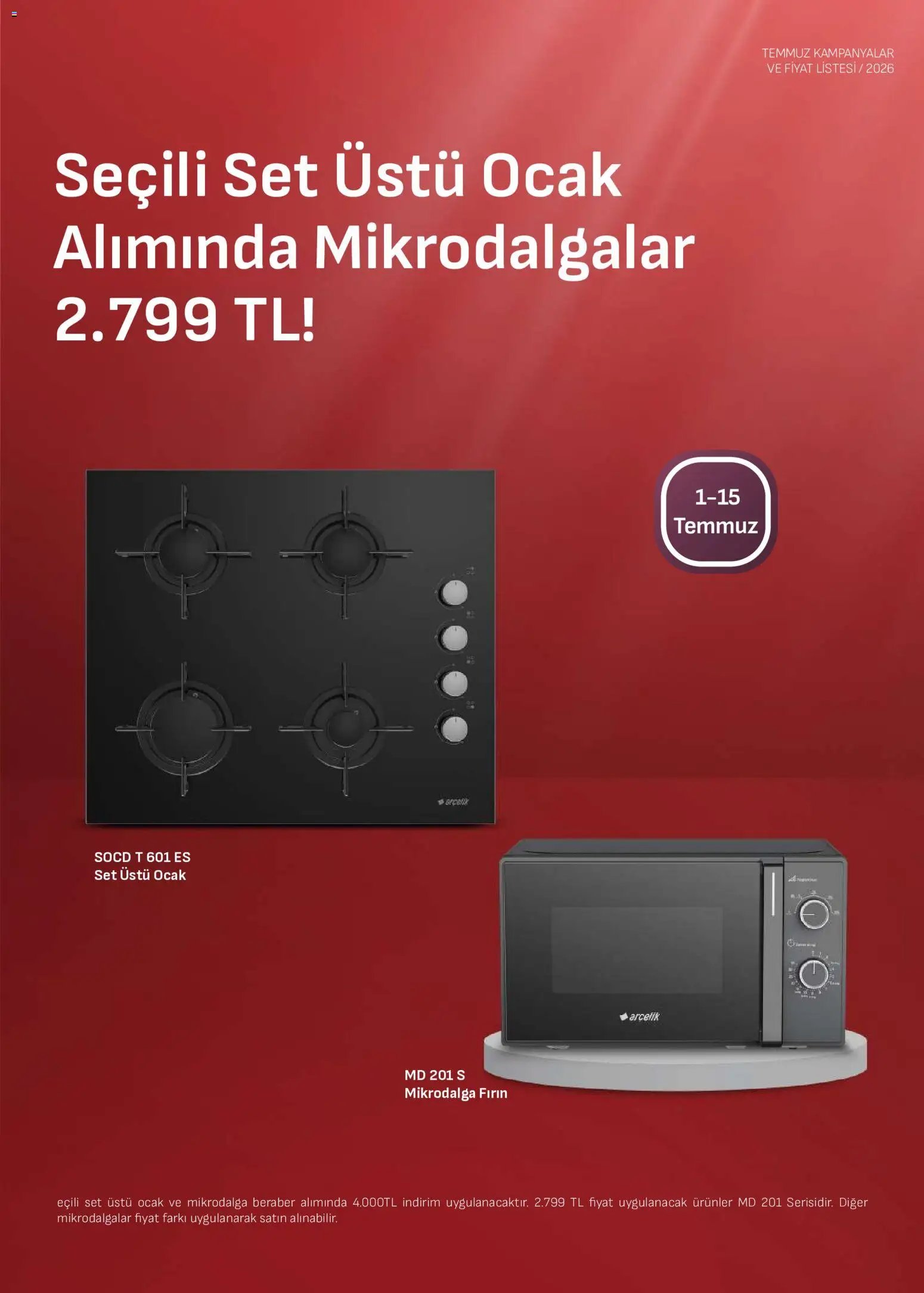 Arçelik - Ankastre Kataloğu
