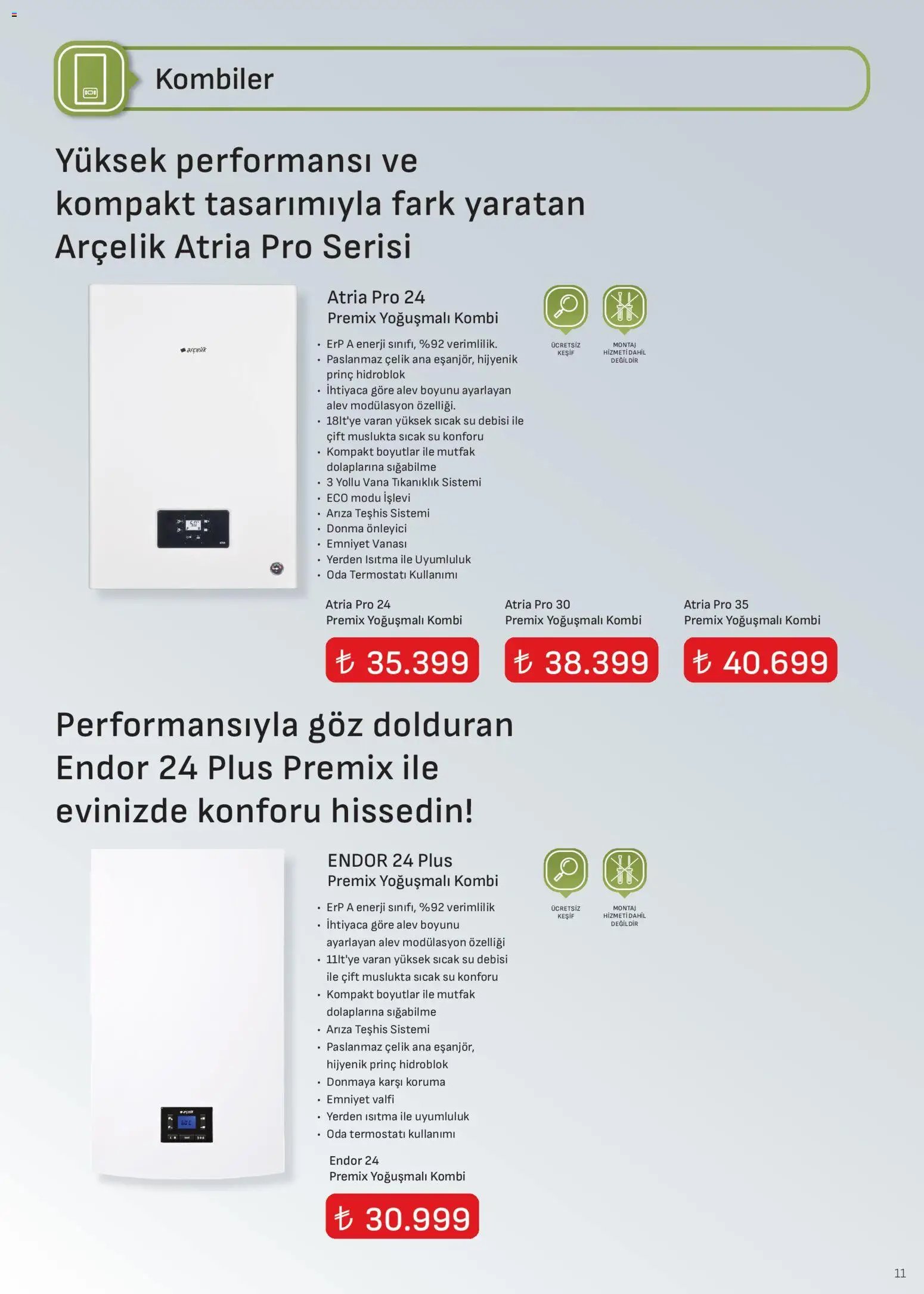 Arçelik - İklimlendirme Kataloğu