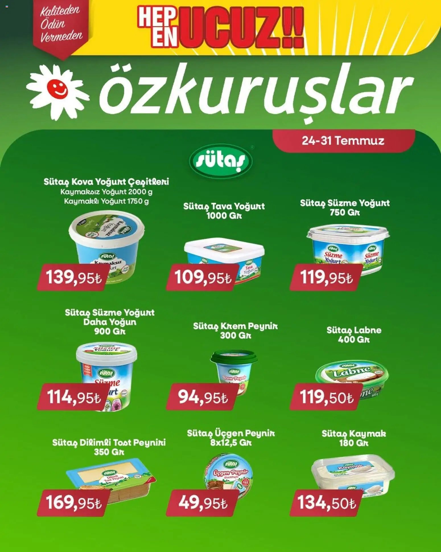 Özkuruşlar İndirim
