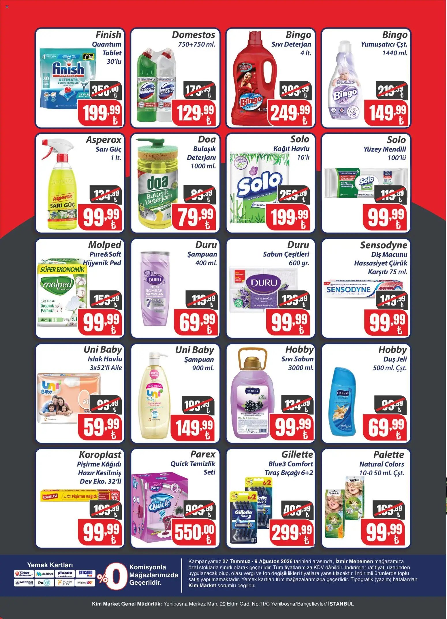 Kim Market Katalog - Yeni Mağaza Açılış Özel