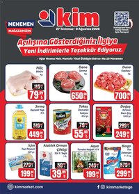 Kim Market Katalog - Yeni Mağaza Açılış Özel
