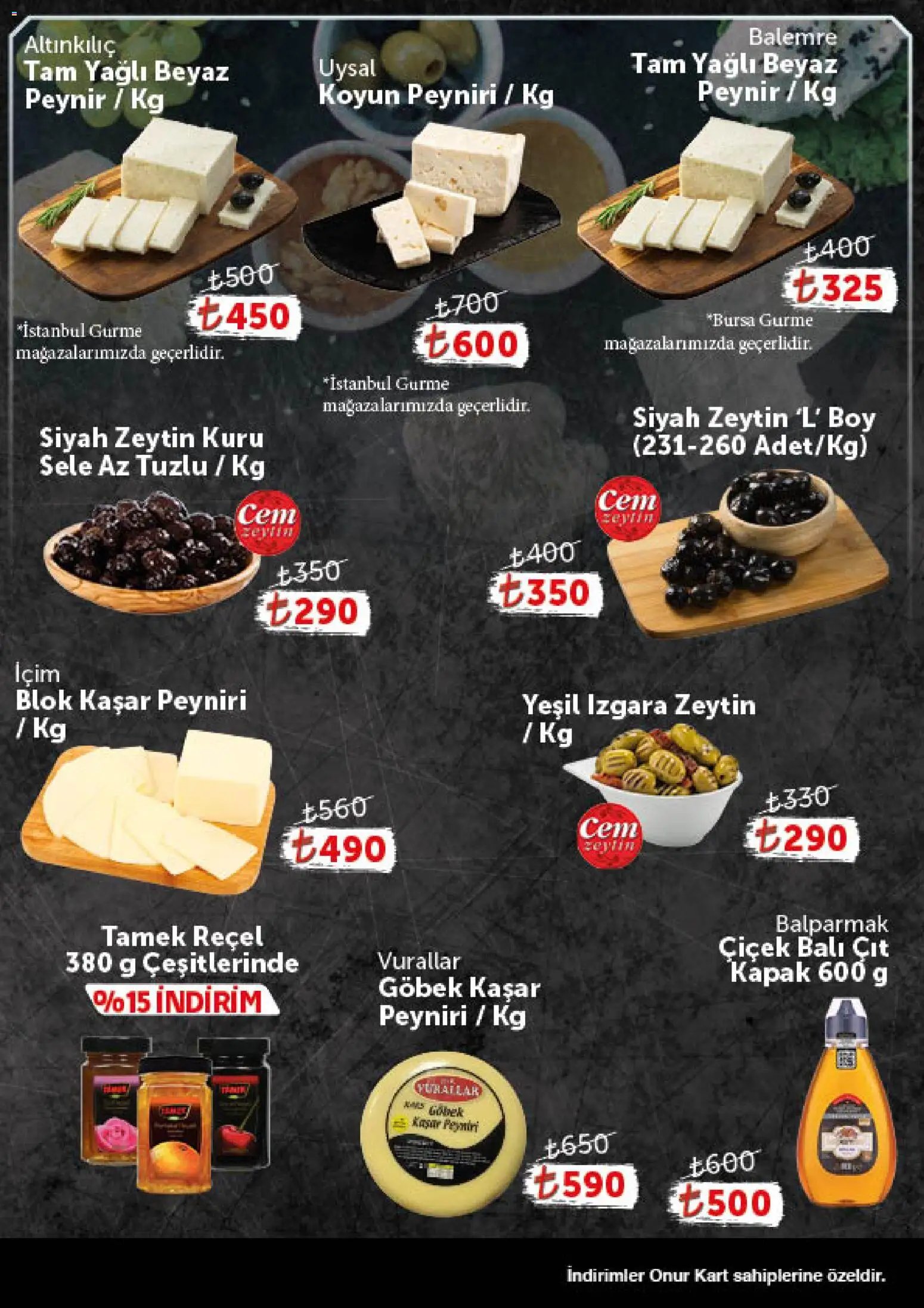 Onur Market Katalog - Gurme