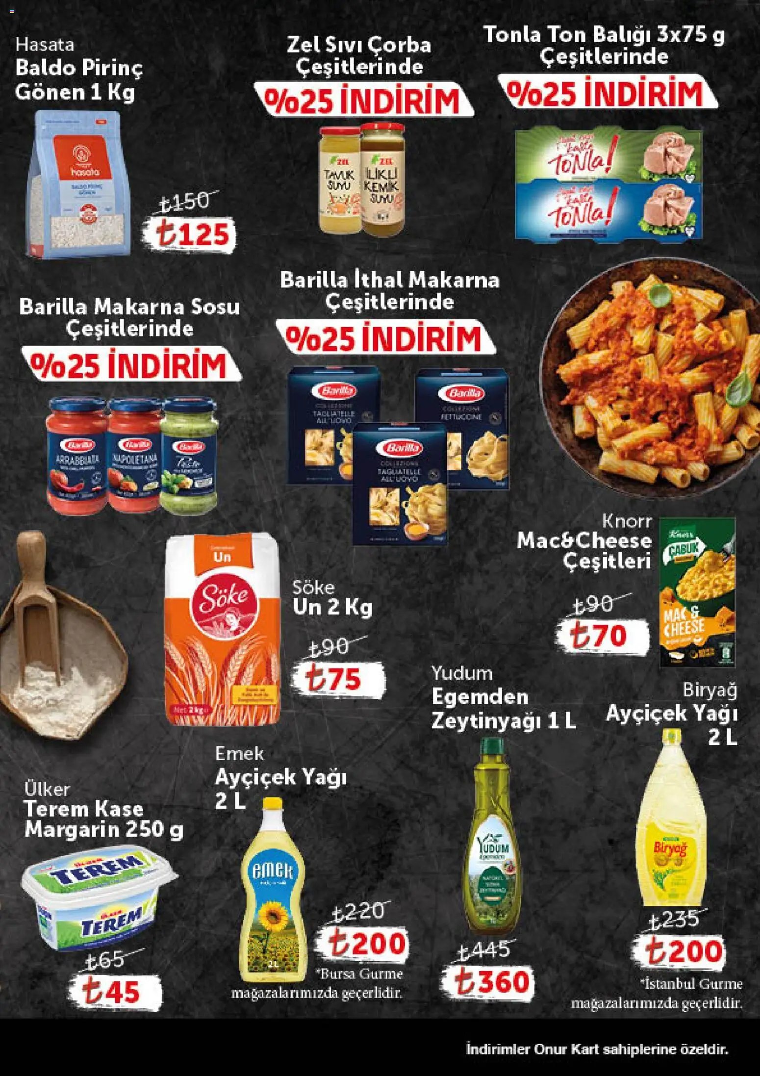 Onur Market Katalog - Gurme