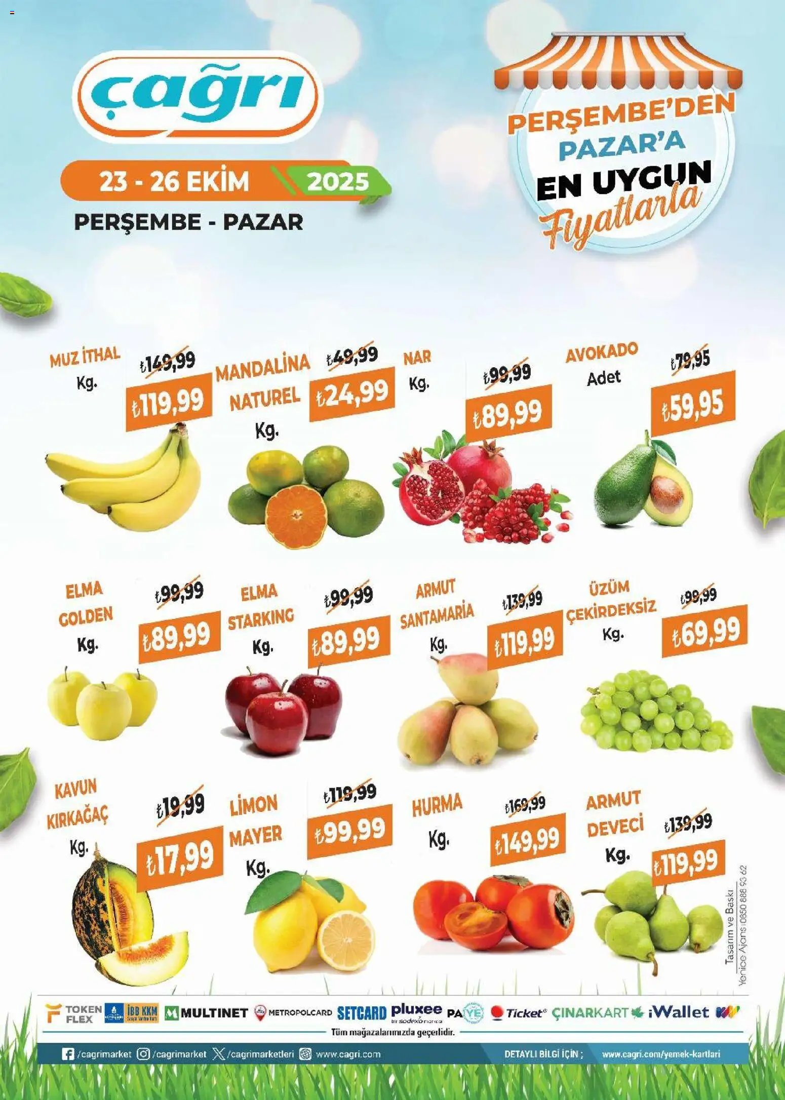 Çağrı Market - Manav Katalog