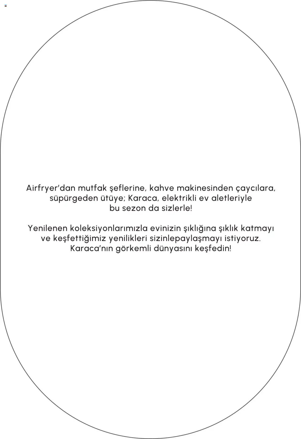 Karaca Küçük Ev Aletleri 