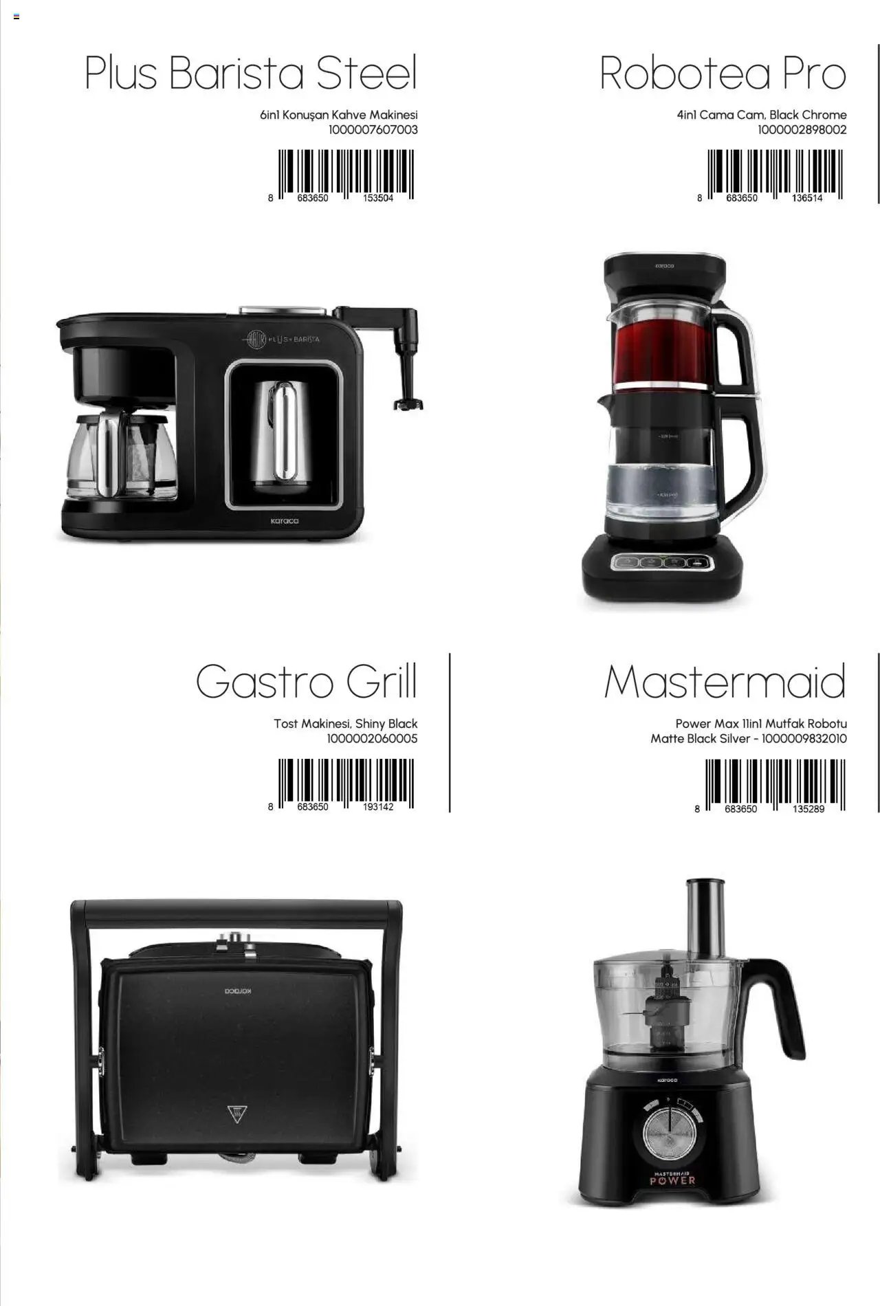 Karaca Küçük Ev Aletleri 