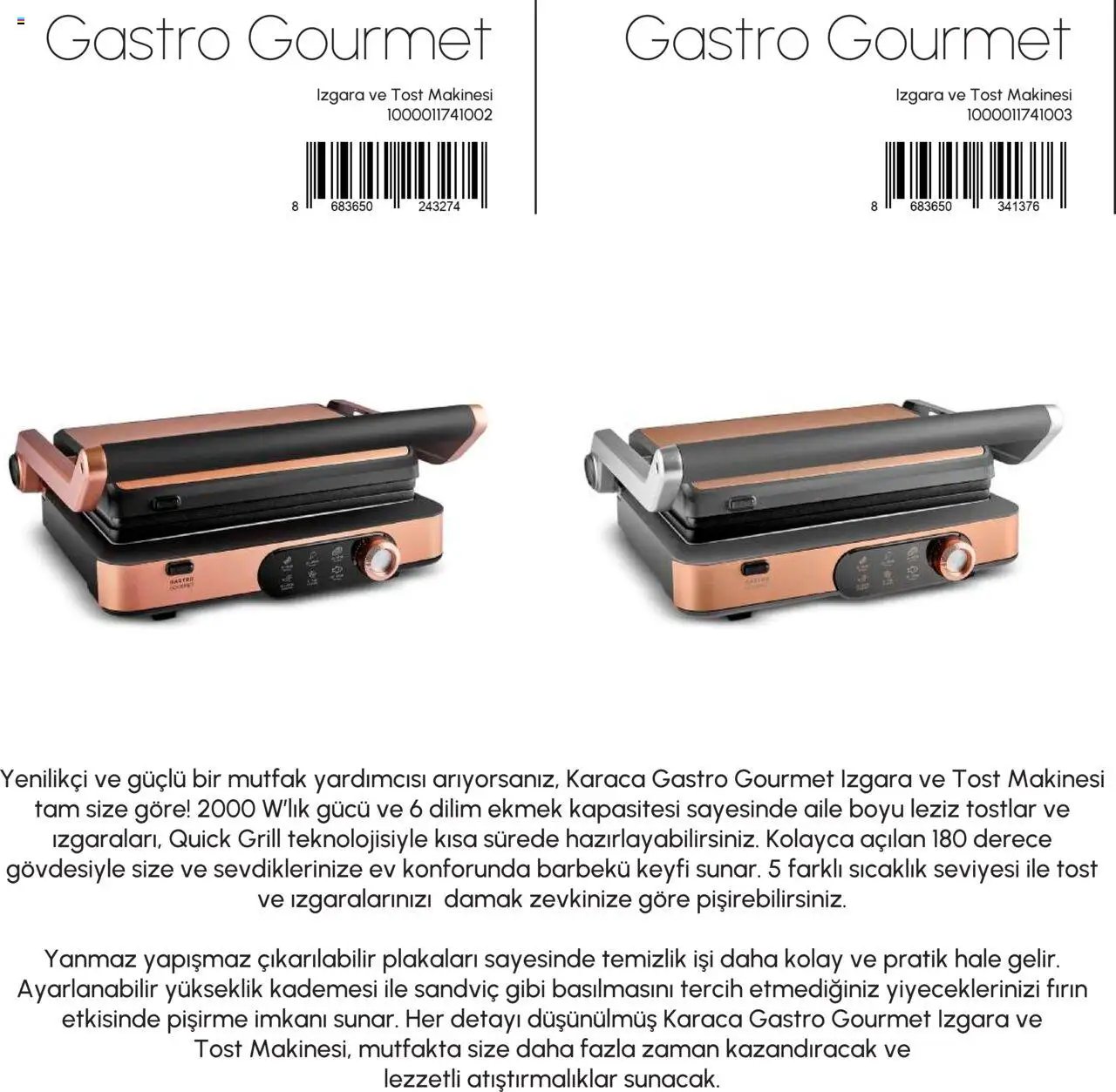 Karaca Küçük Ev Aletleri 