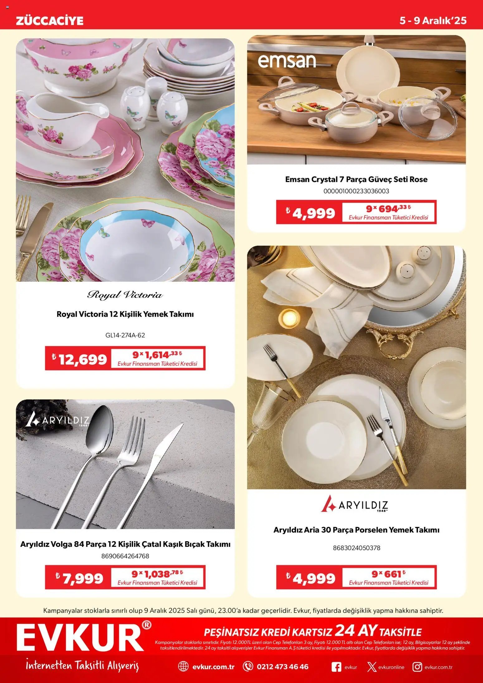 Evkur Muhteşem Fırsatlar