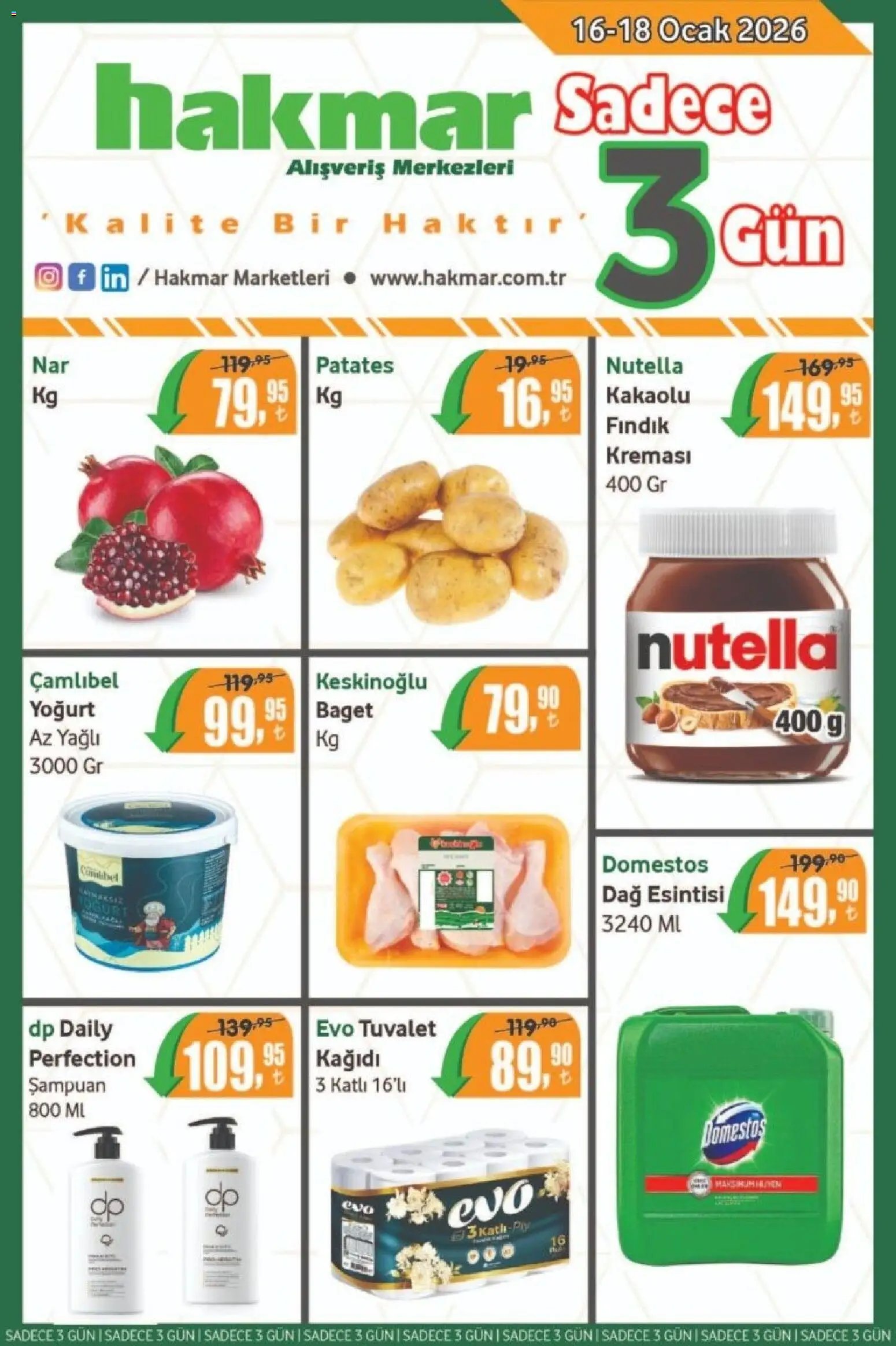 Hakmar - Katalog Sadece 3 Gün