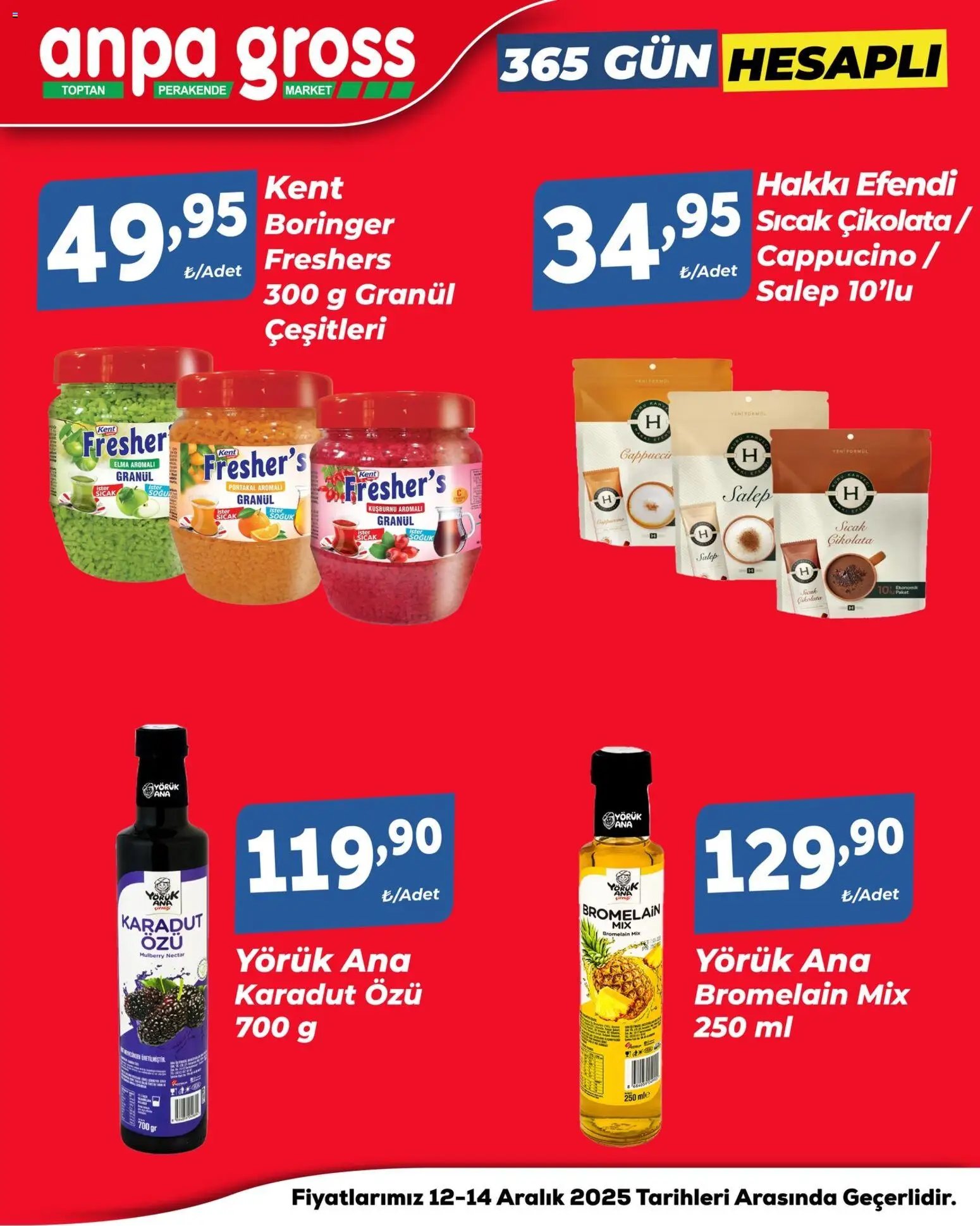 Anpa Gross Hafta Sonu Fırsatları