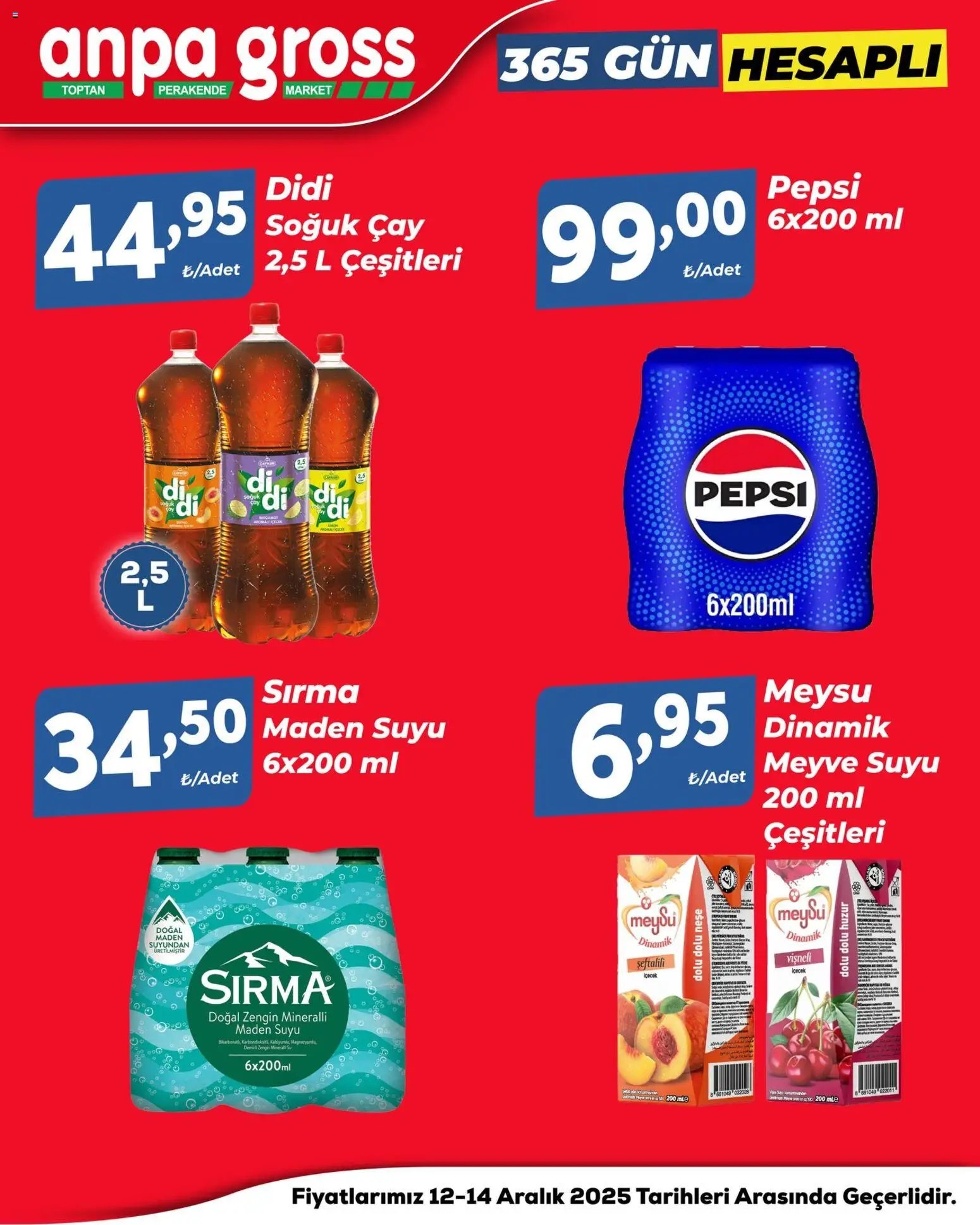 Anpa Gross Hafta Sonu Fırsatları