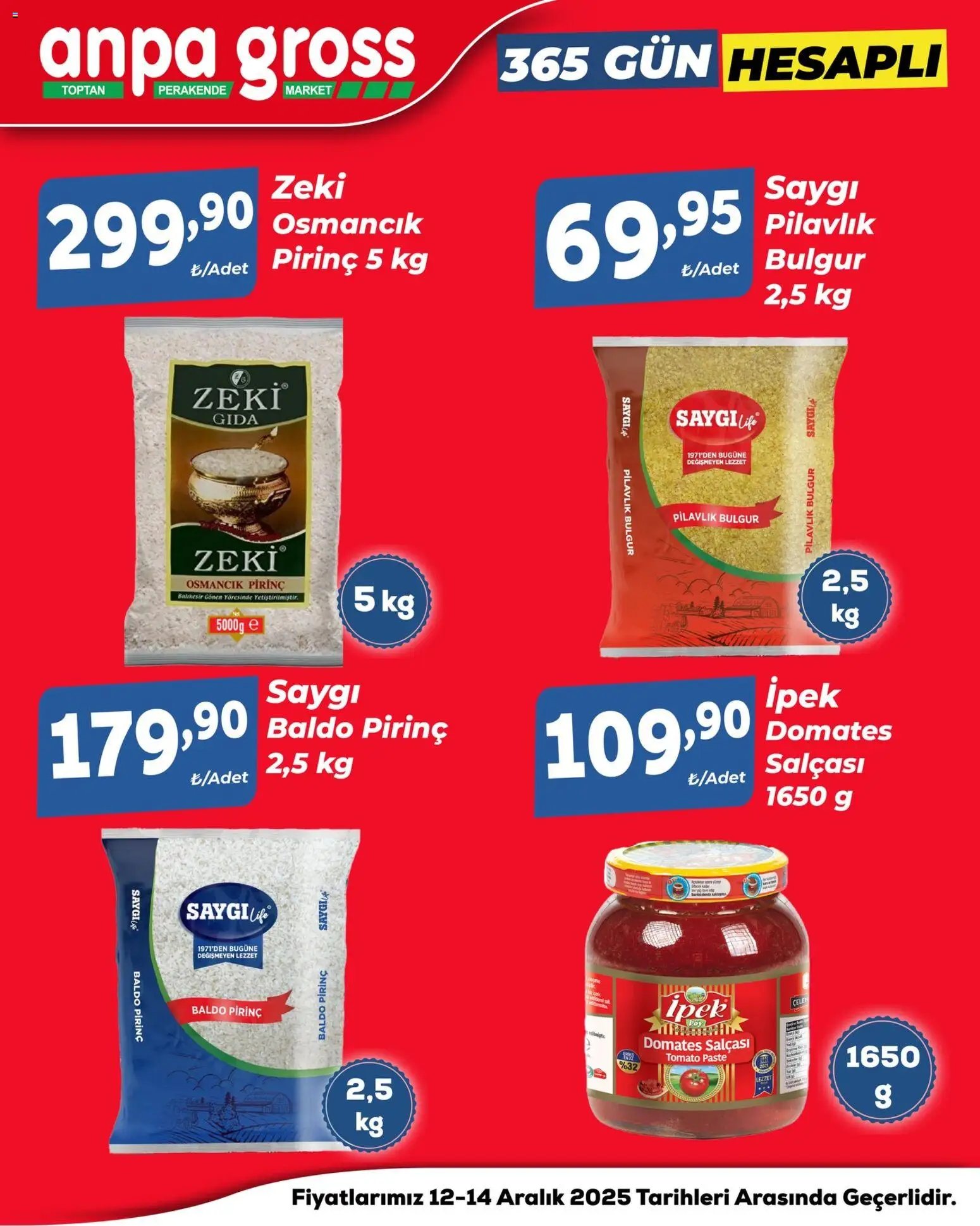 Anpa Gross Hafta Sonu Fırsatları