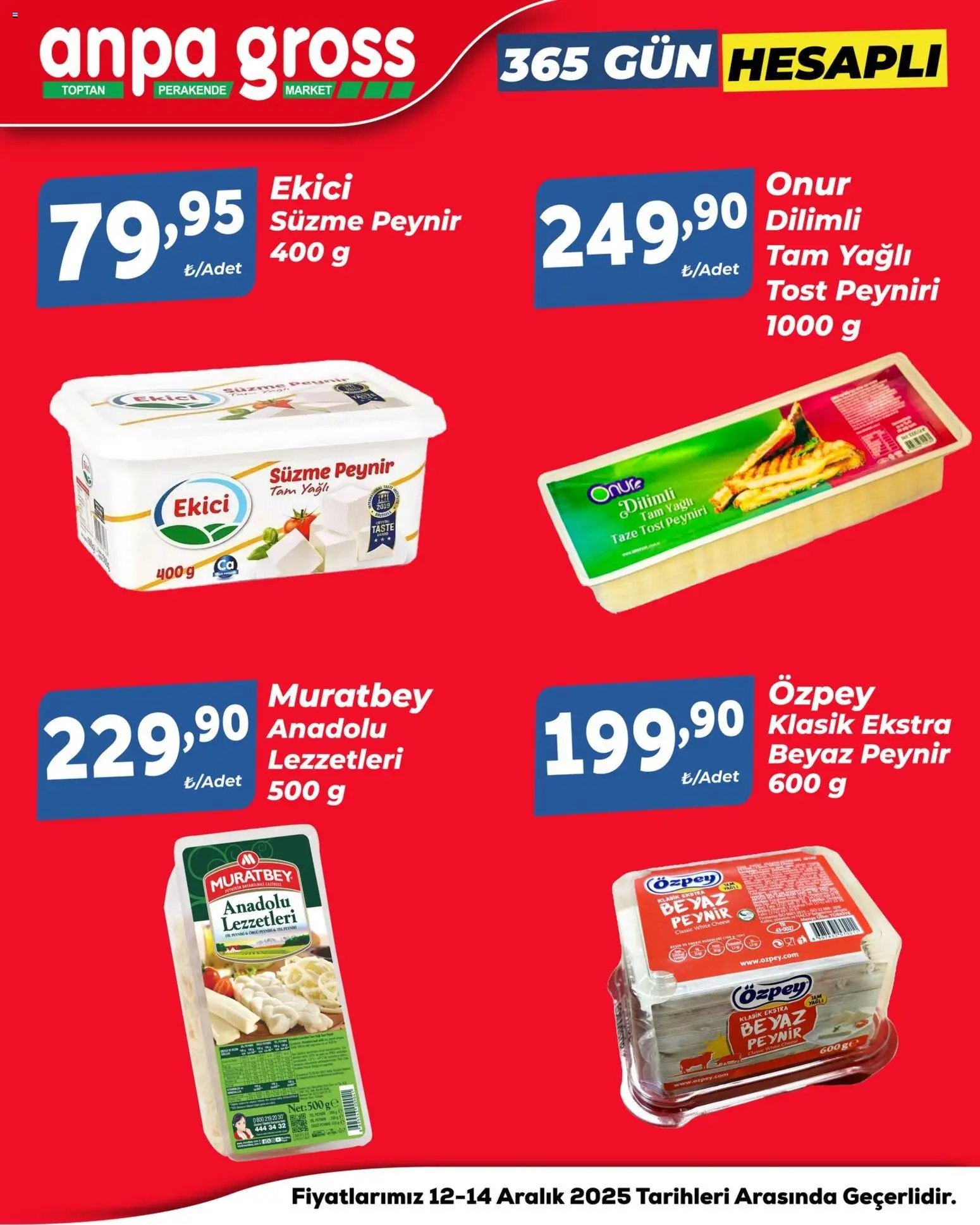 Anpa Gross Hafta Sonu Fırsatları