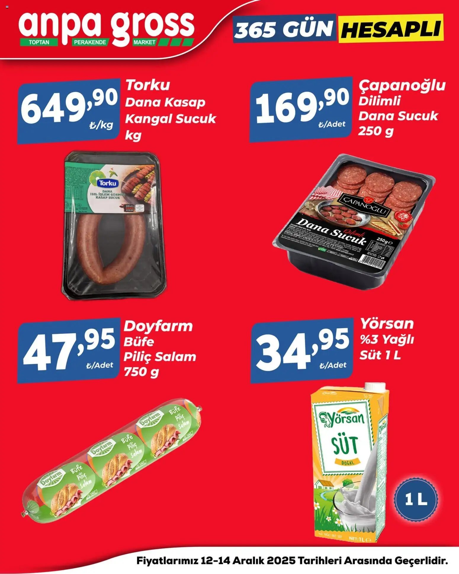 Anpa Gross Hafta Sonu Fırsatları