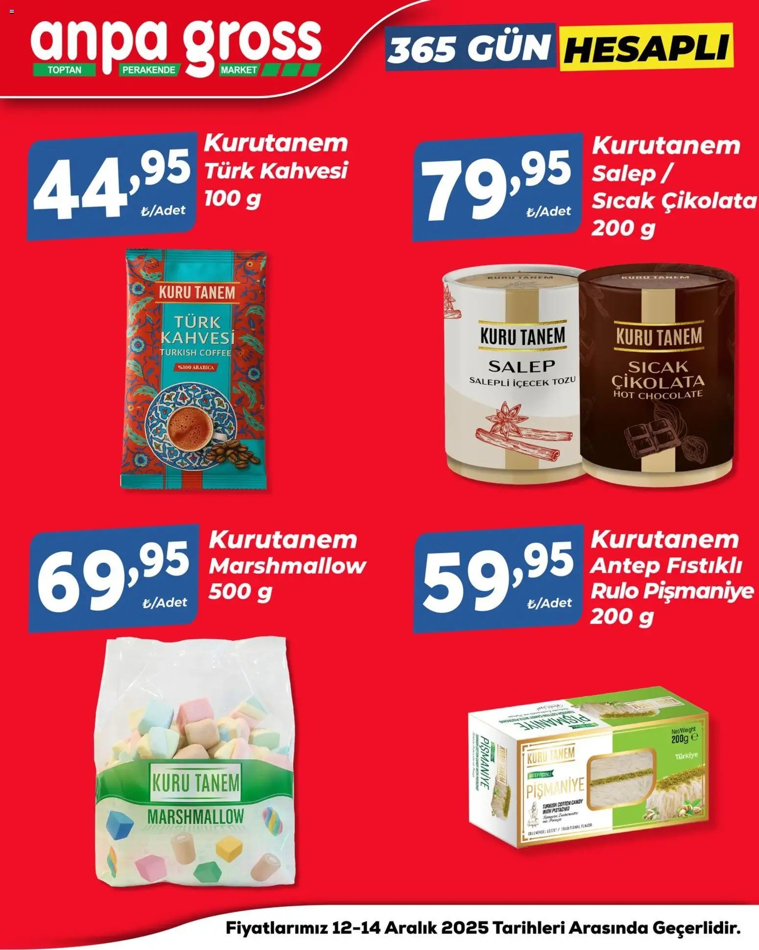 Anpa Gross Hafta Sonu Fırsatları