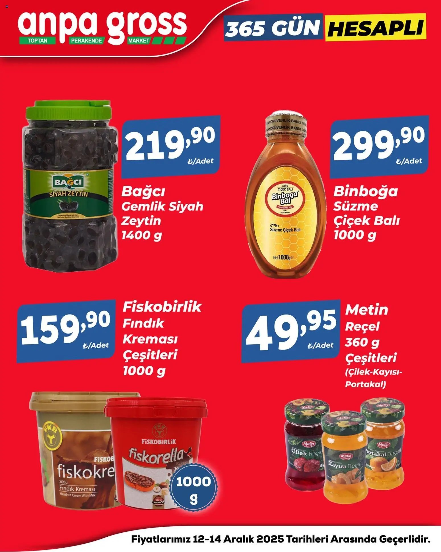 Anpa Gross Hafta Sonu Fırsatları