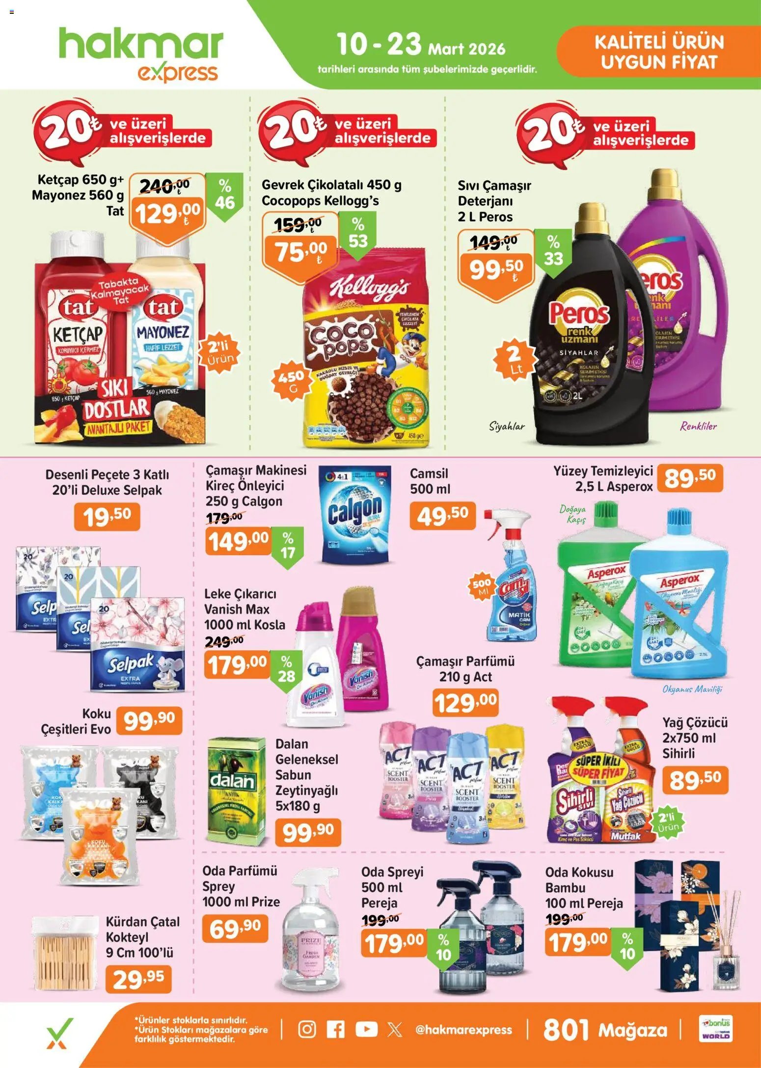 Hakmar Express - Salı Aktüel Ürünler