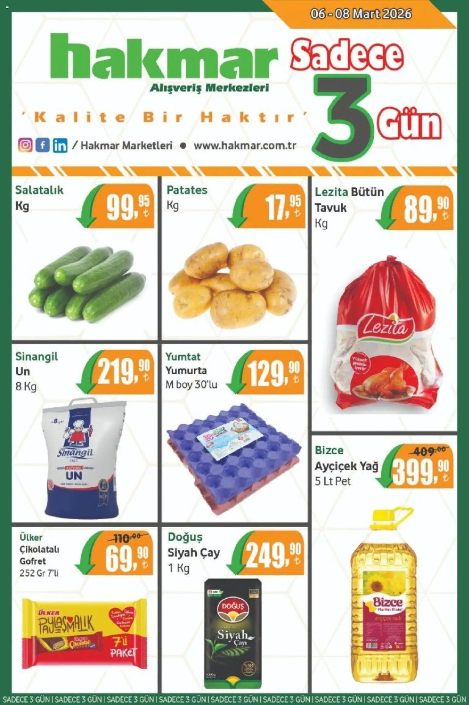 Hakmar - Katalog Sadece 3 Gün