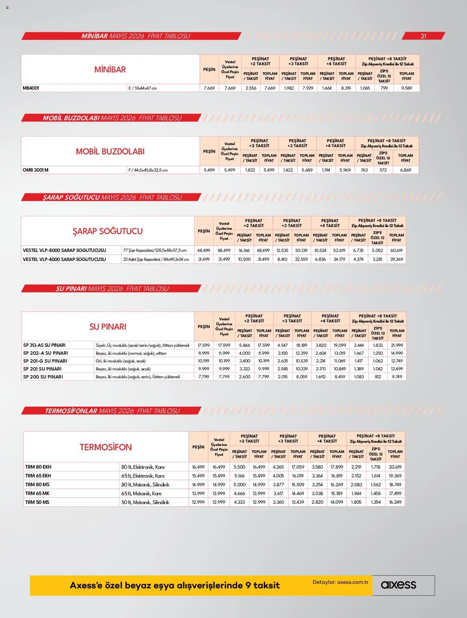 Vestel Katalog