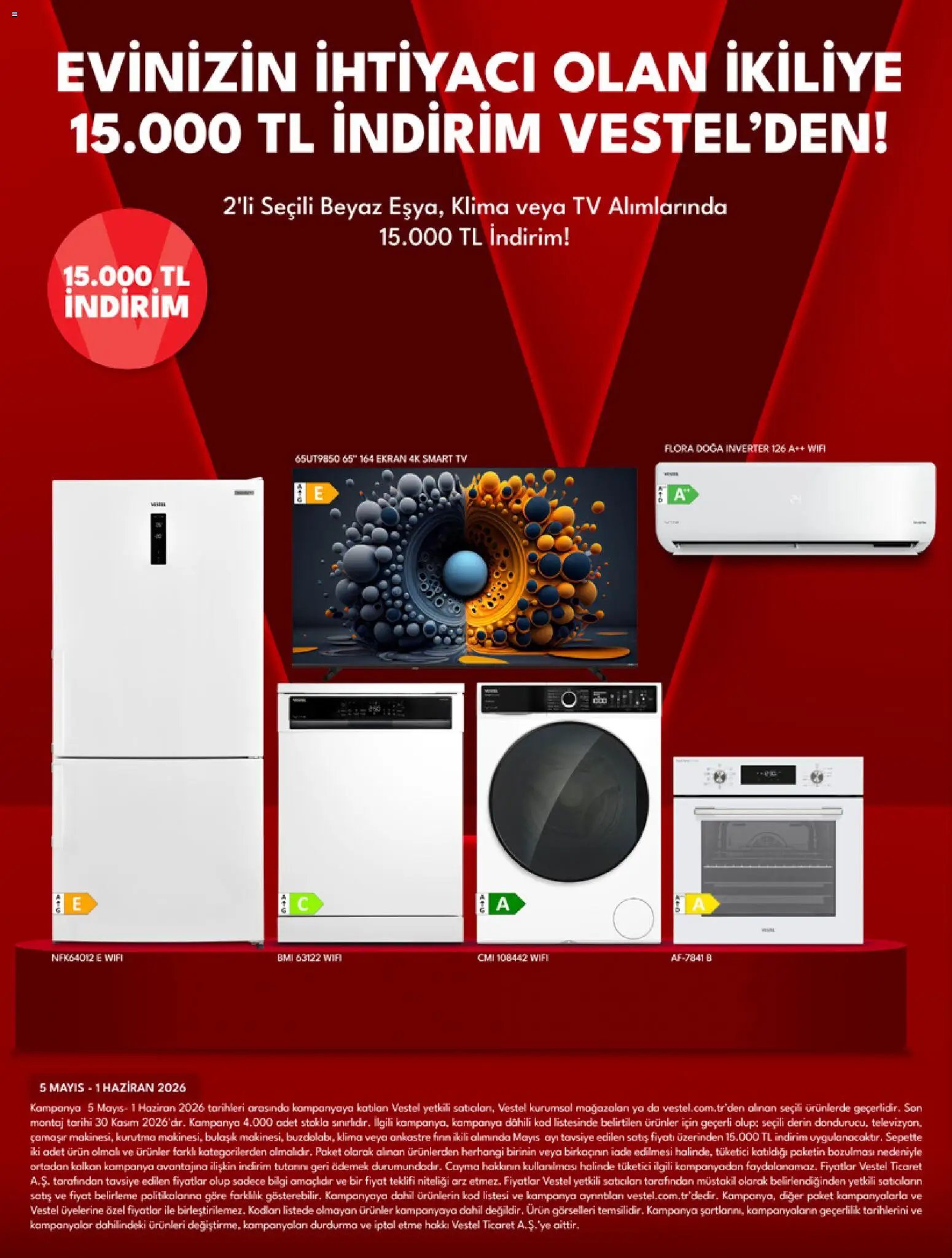 Vestel Katalog