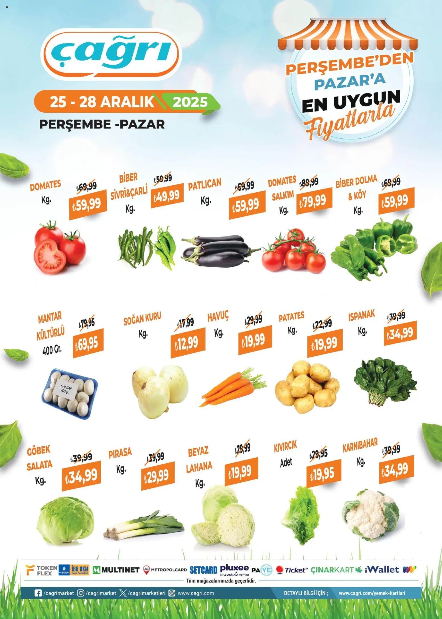 Çağrı Market Manav Katalog