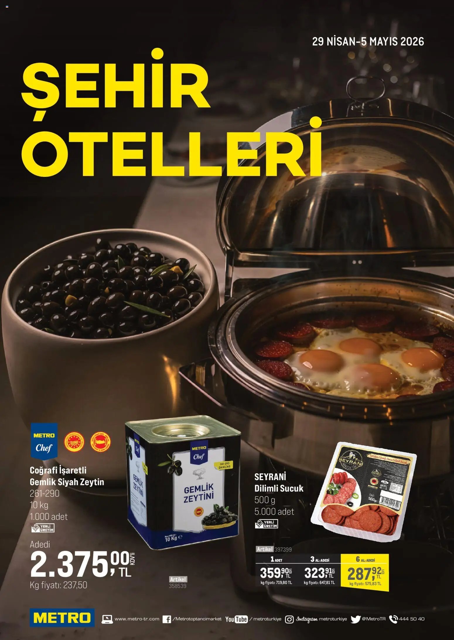 Metro - Şehir Otelleri