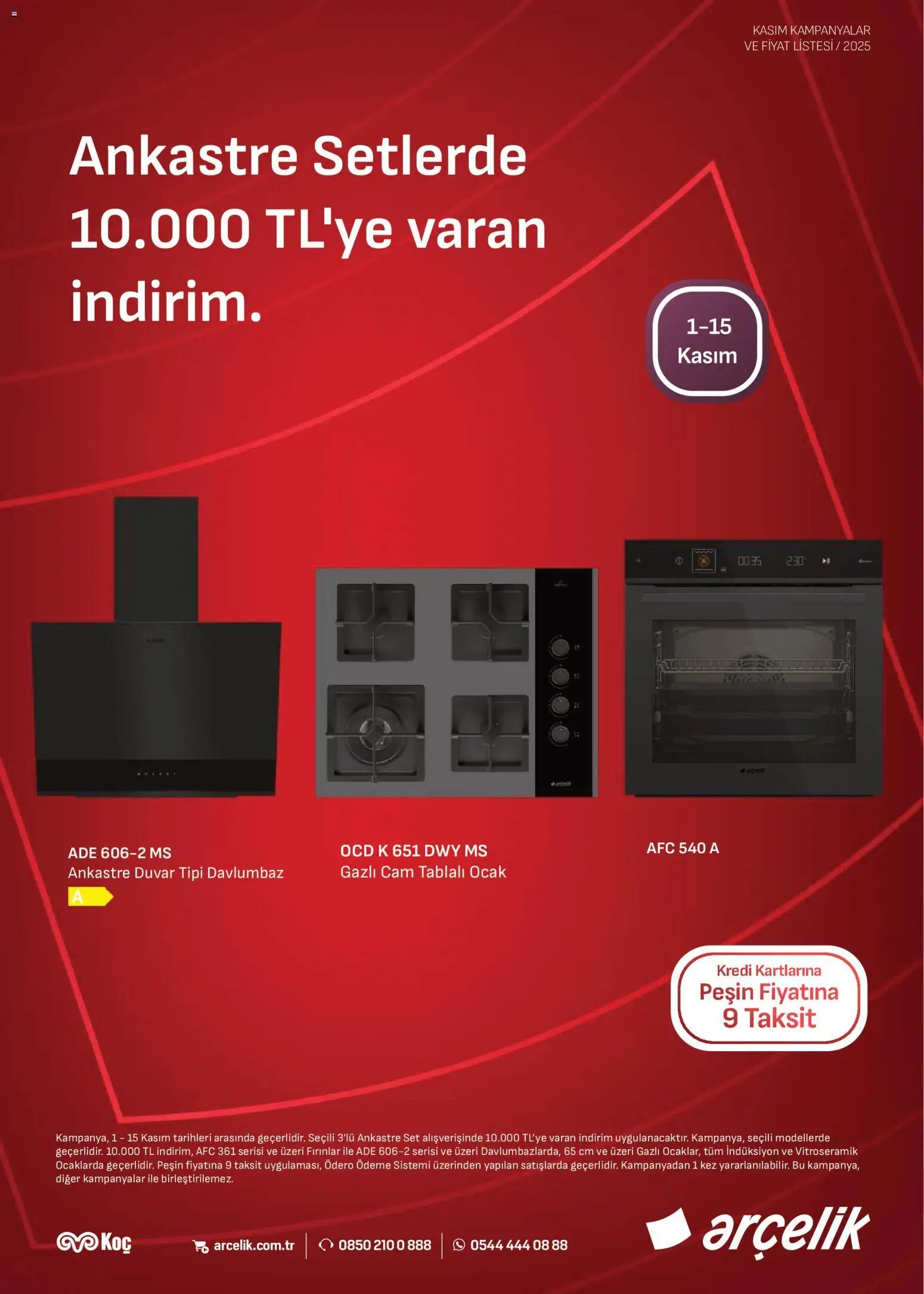 Arçelik Ankastre Kataloğu