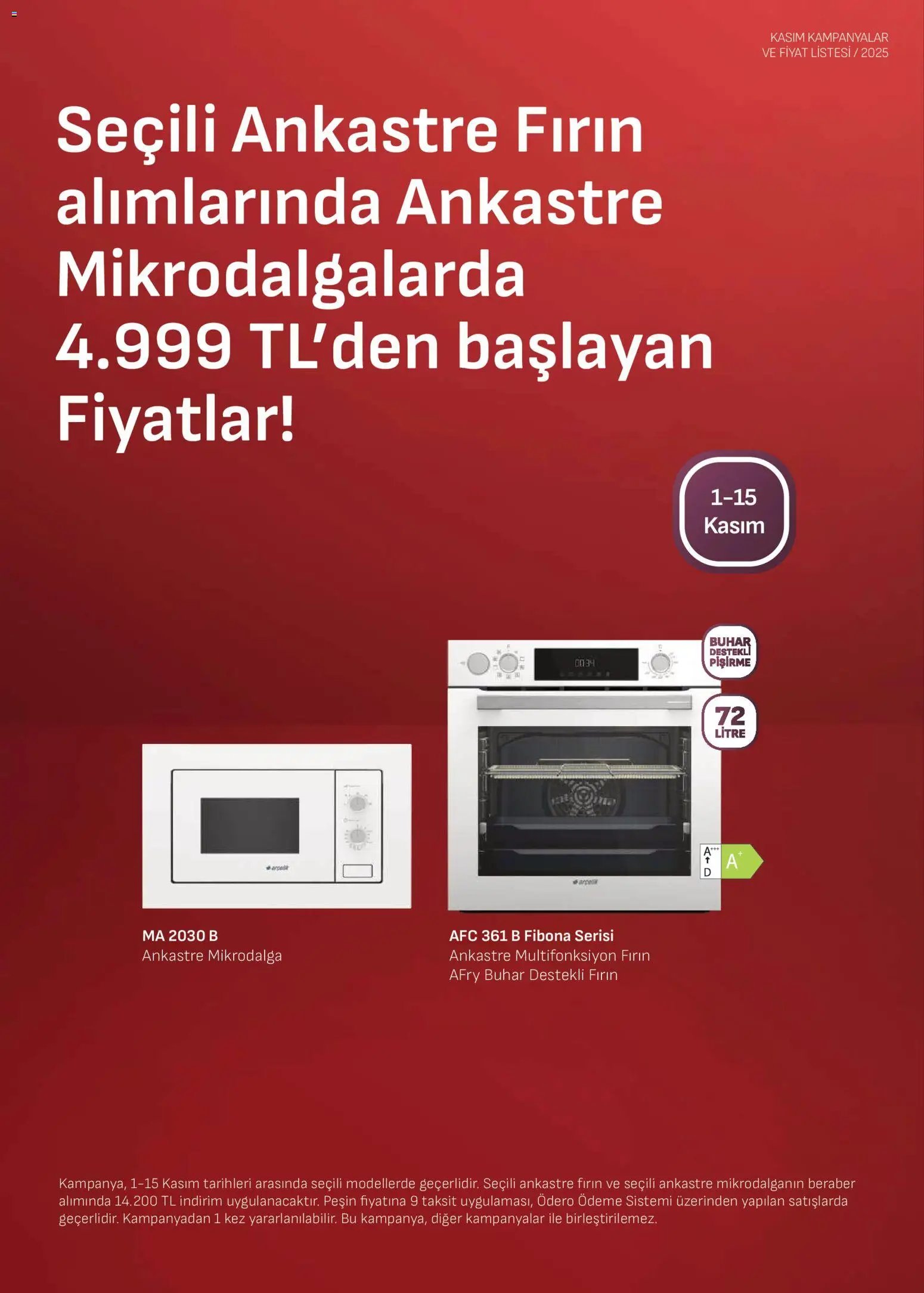 Arçelik Ankastre Kataloğu
