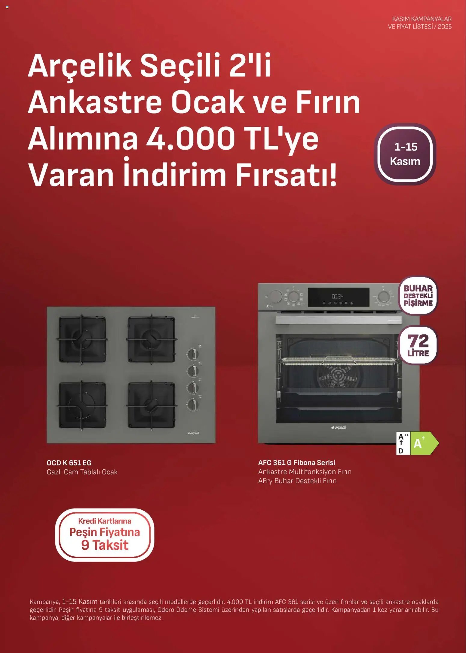 Arçelik Ankastre Kataloğu