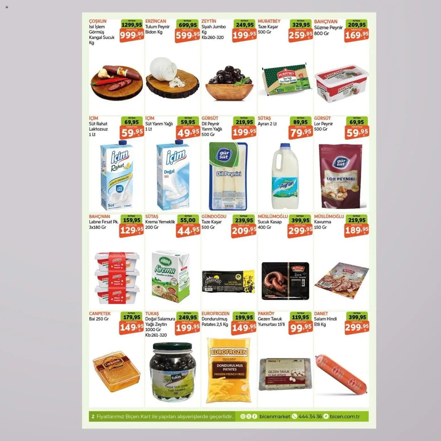 Biçen Market Katalog