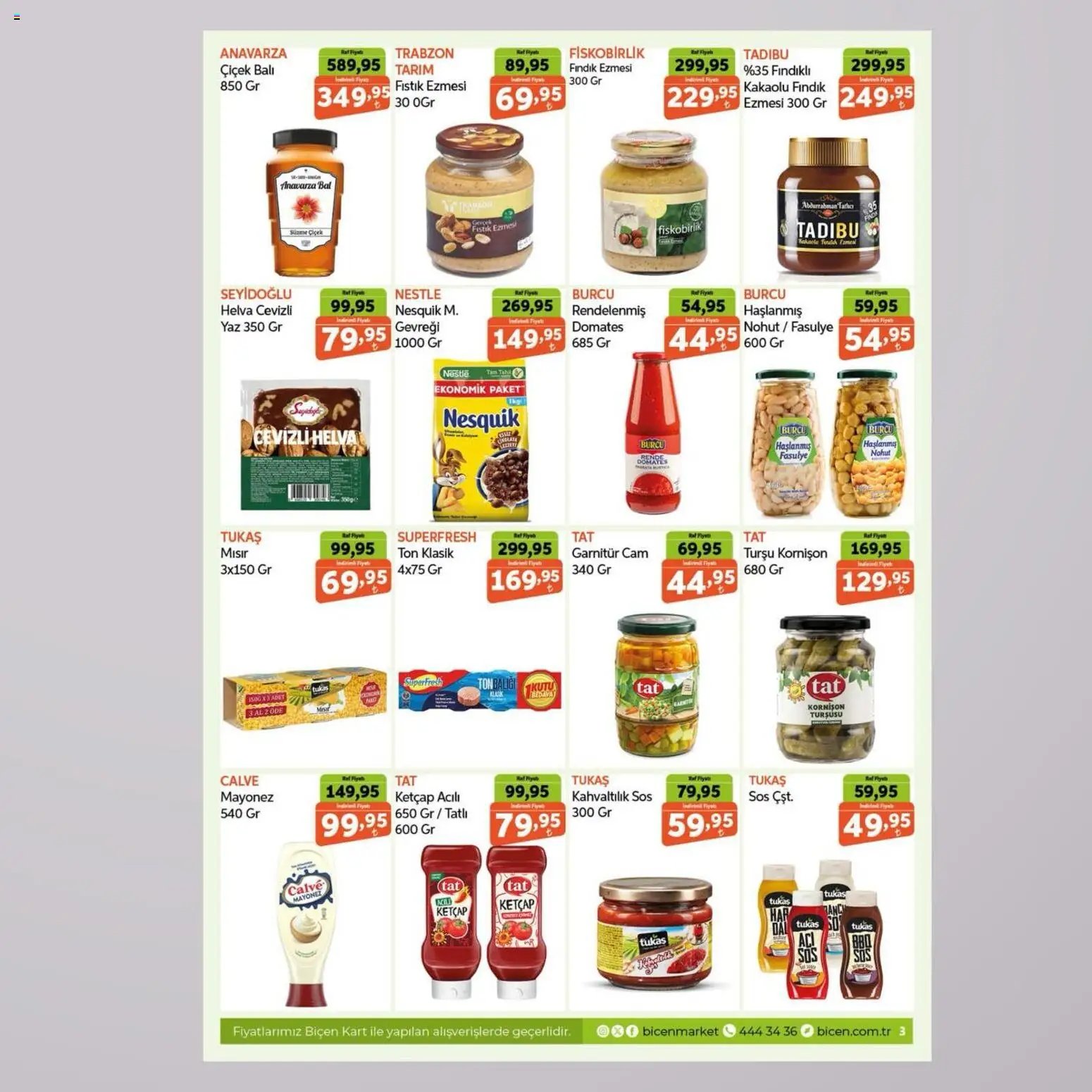 Biçen Market Katalog