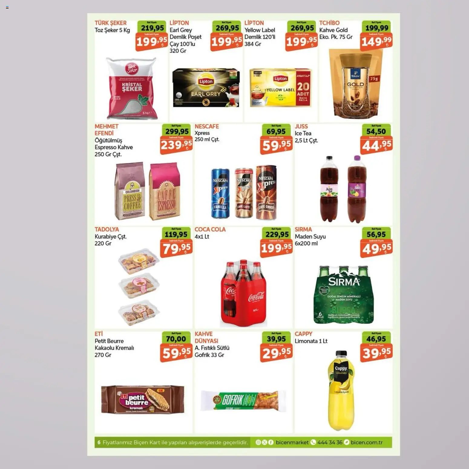Biçen Market Katalog