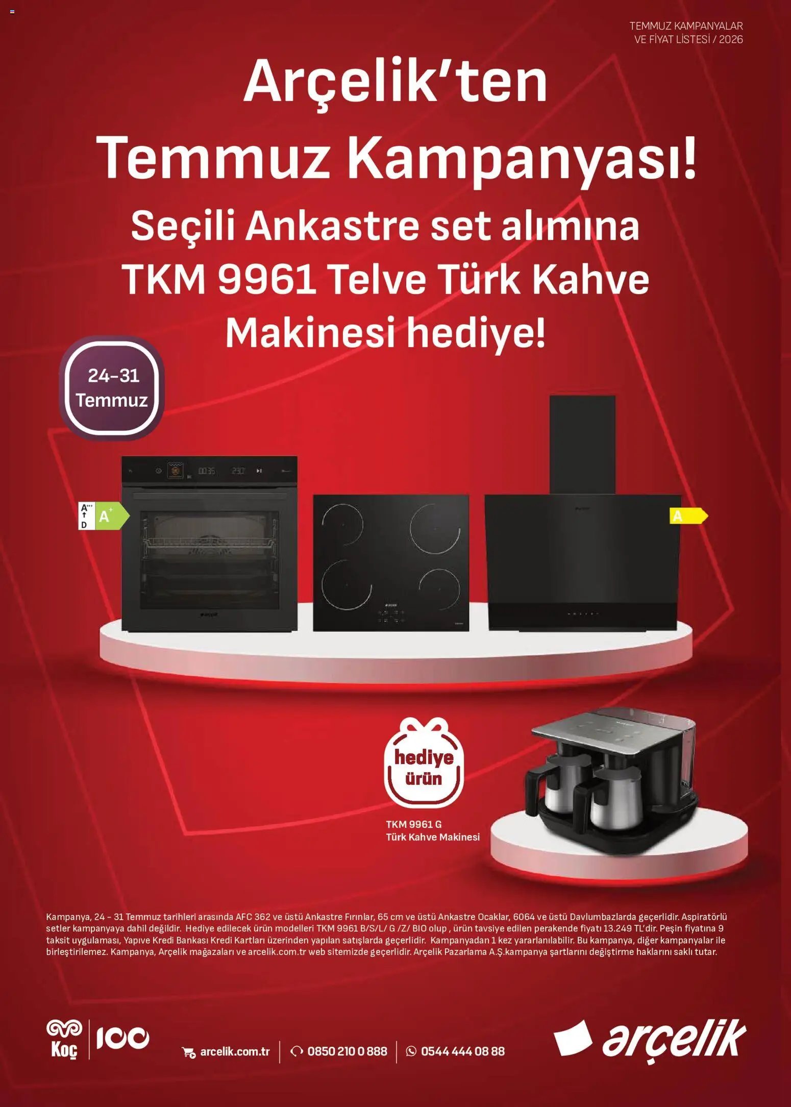 Arçelik - Ankastre Kataloğu