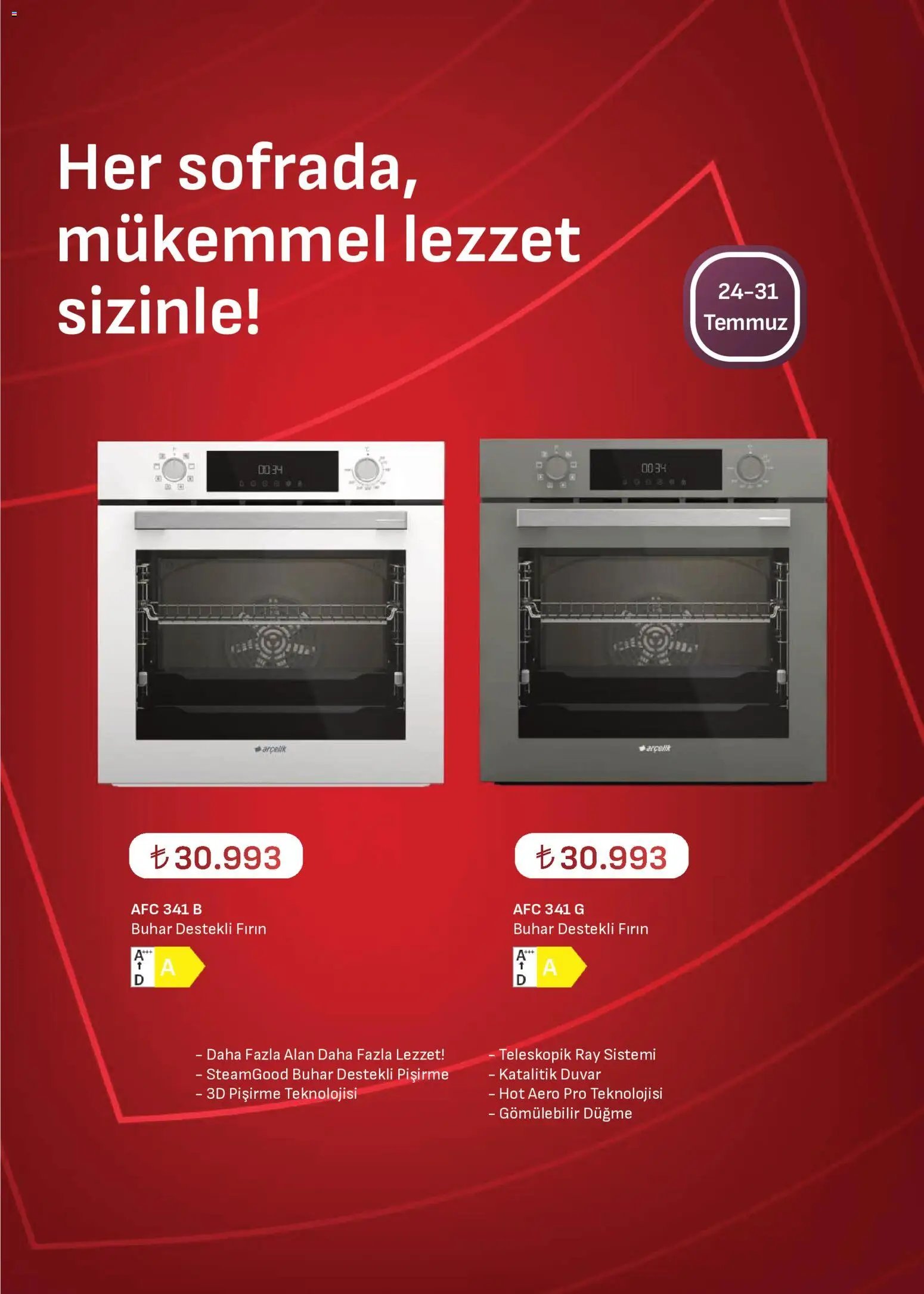 Arçelik - Ankastre Kataloğu