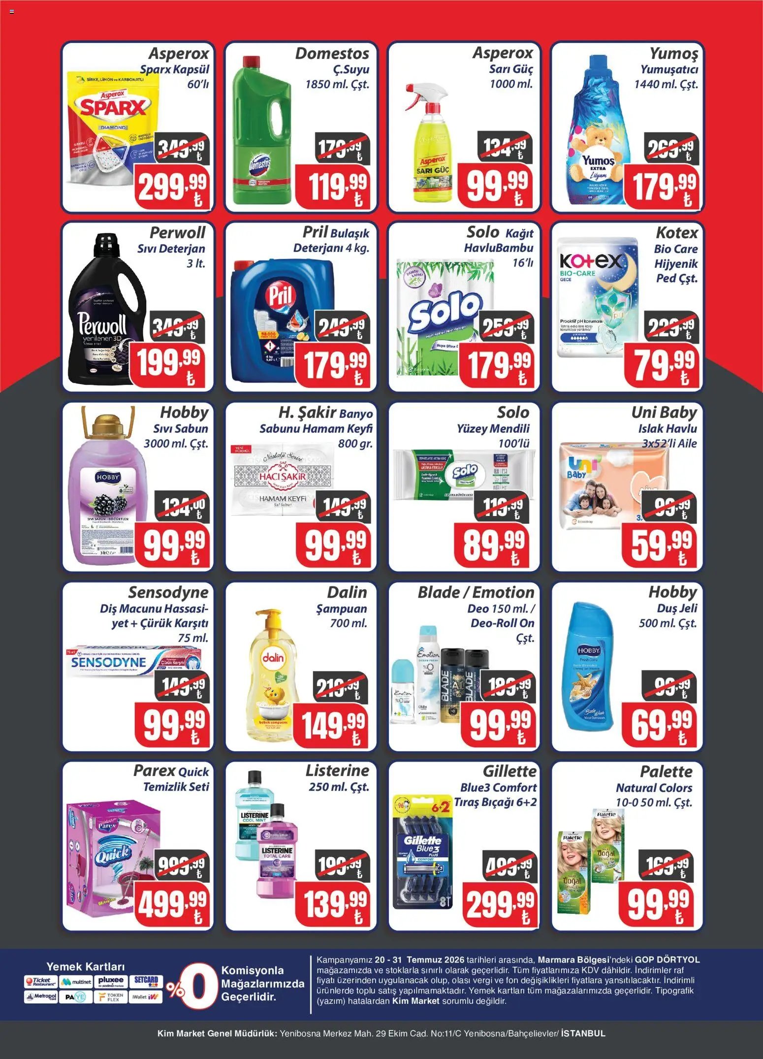 Kim Market Katalog - Yeni Mağaza Açılış Özel