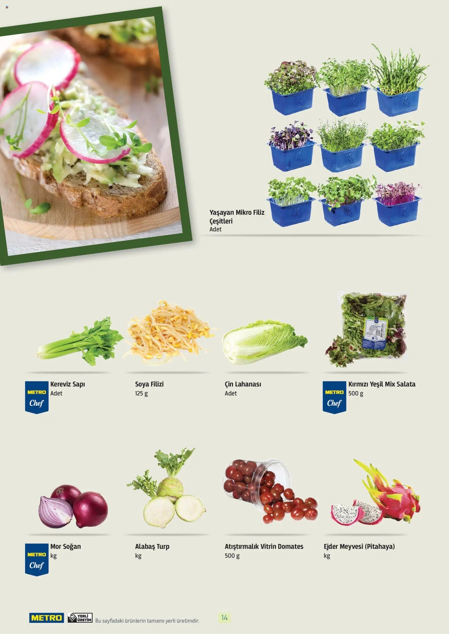 Metro - Bitki Bazlı ve Vegan 2025