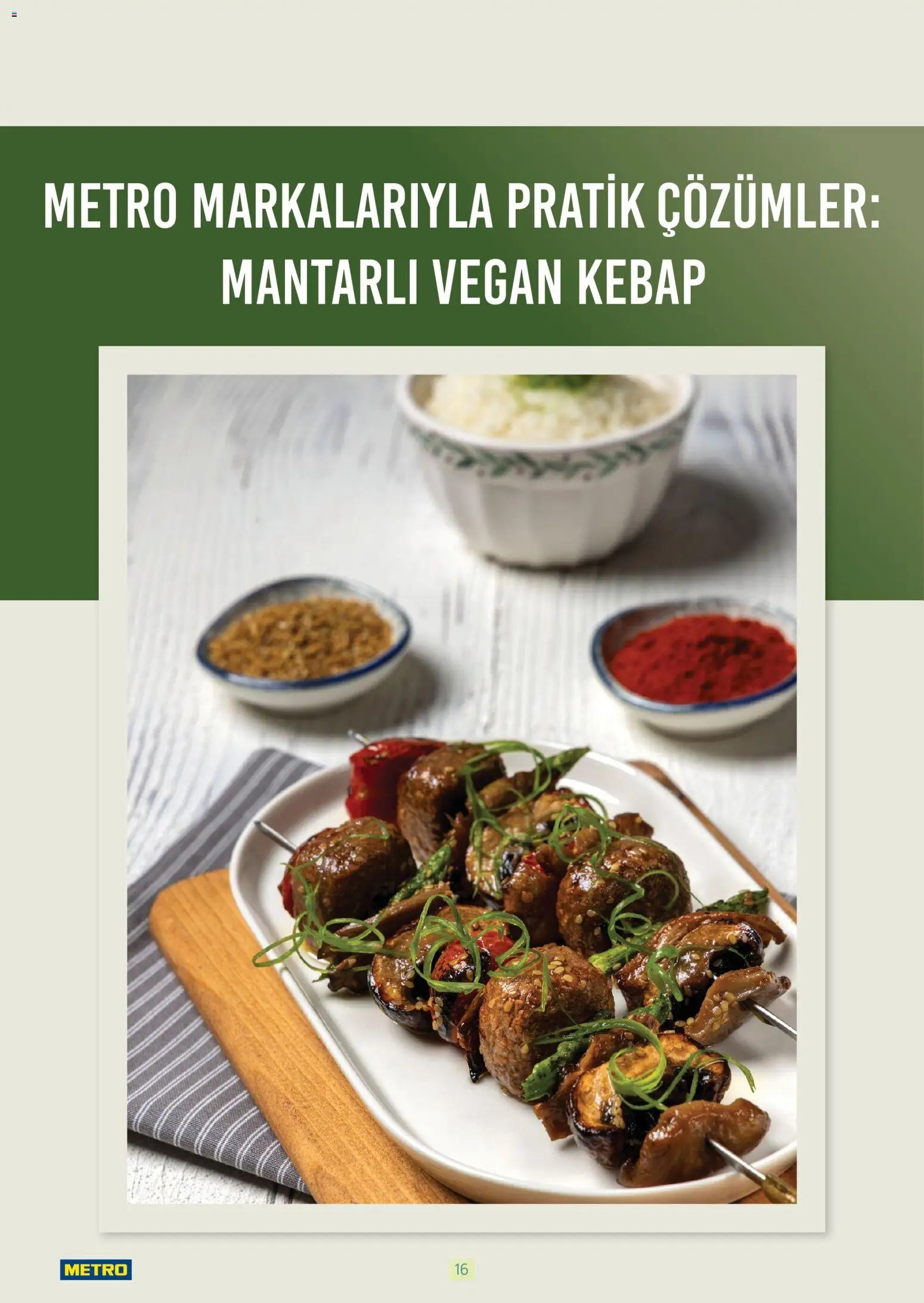 Metro - Bitki Bazlı ve Vegan 2025