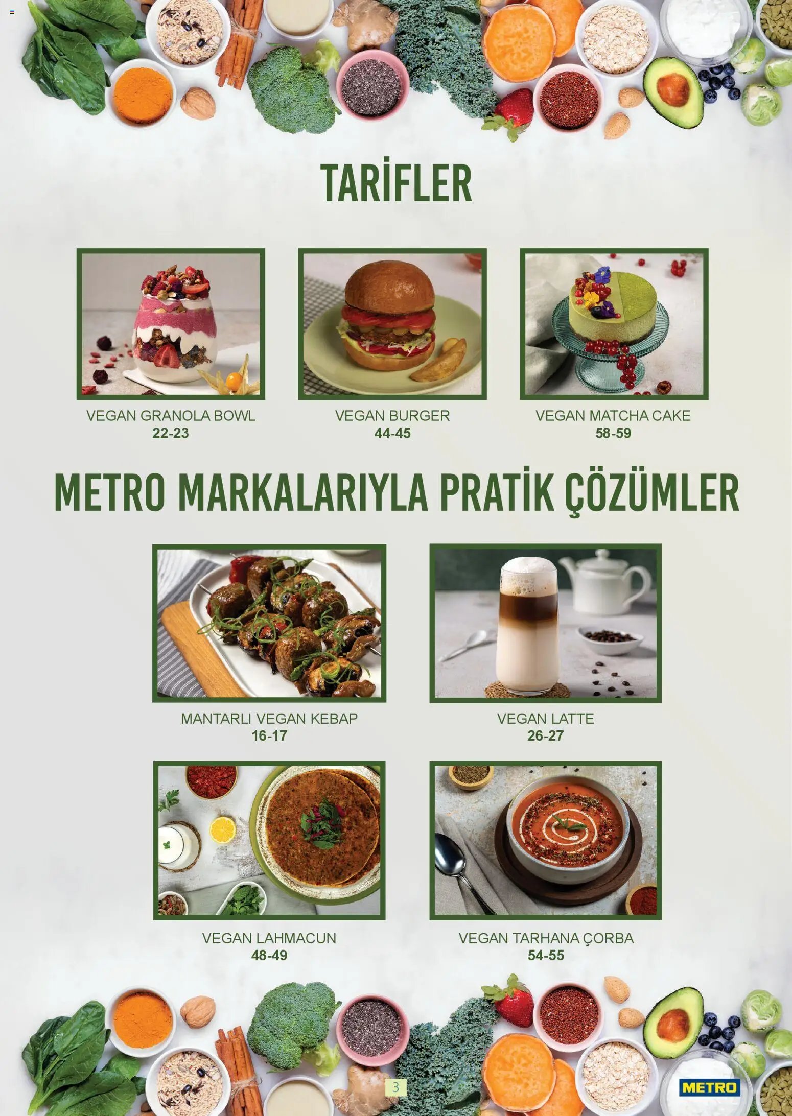 Metro - Bitki Bazlı ve Vegan 2025