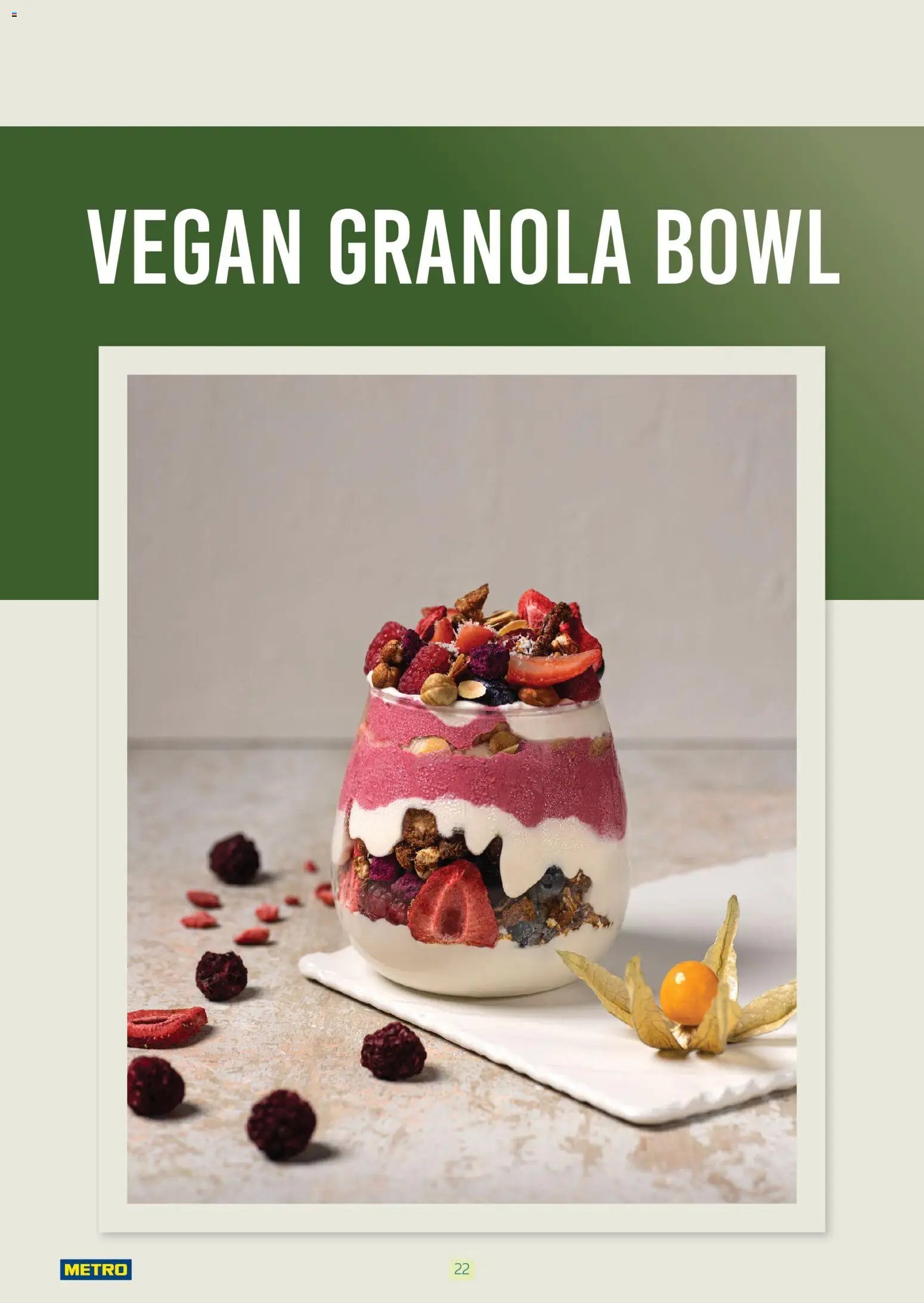 Metro - Bitki Bazlı ve Vegan 2025