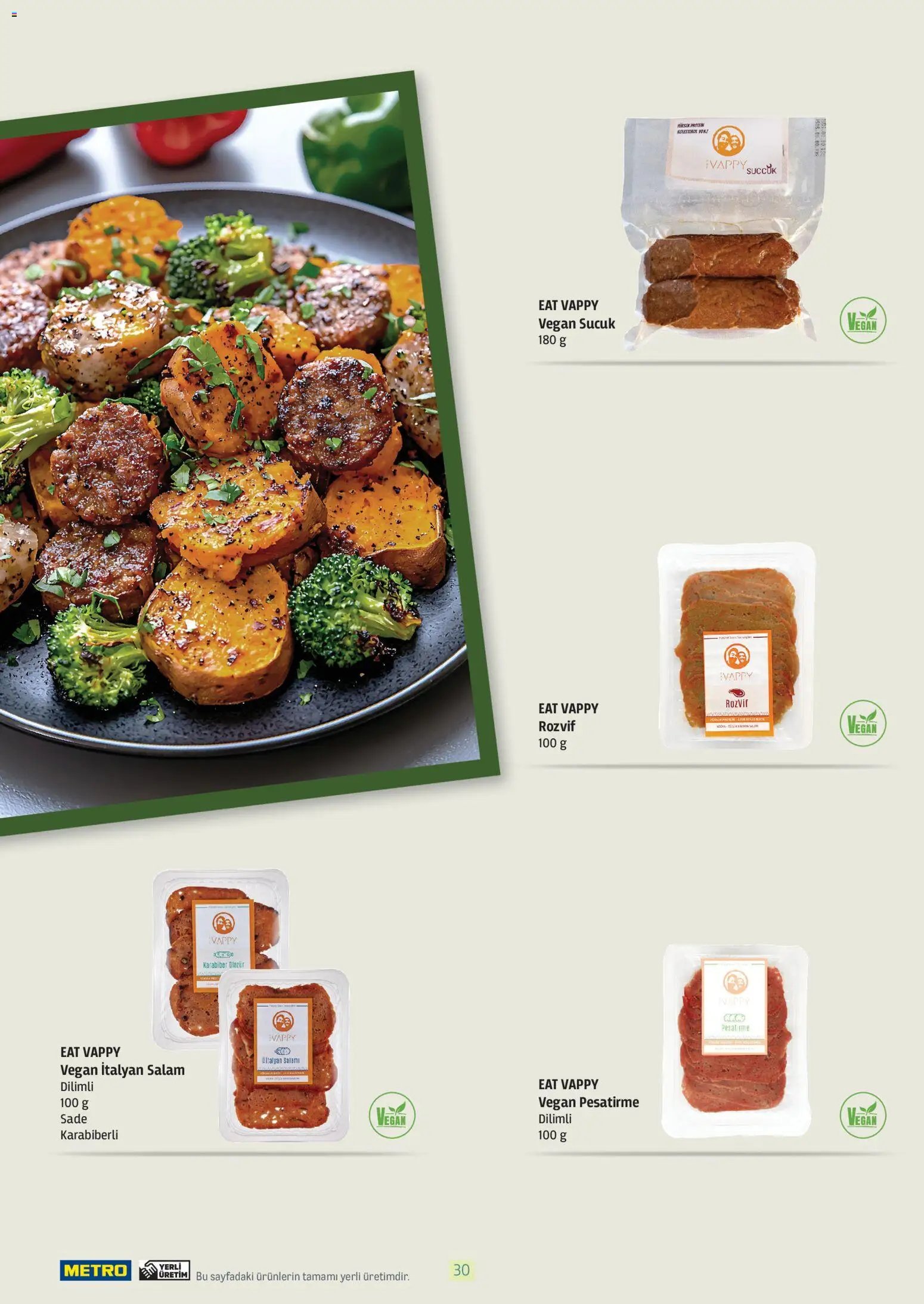Metro - Bitki Bazlı ve Vegan 2025