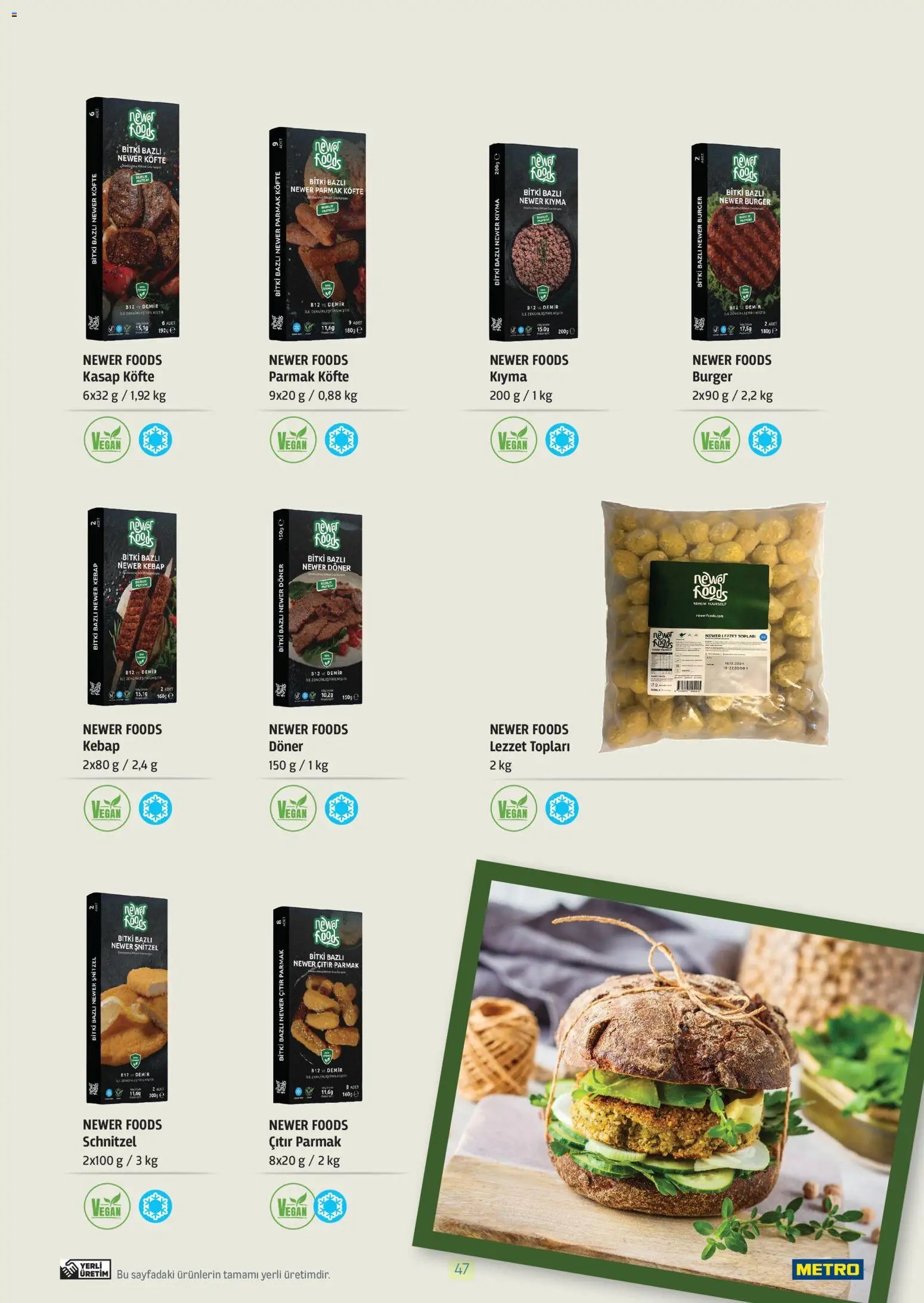 Metro - Bitki Bazlı ve Vegan 2025