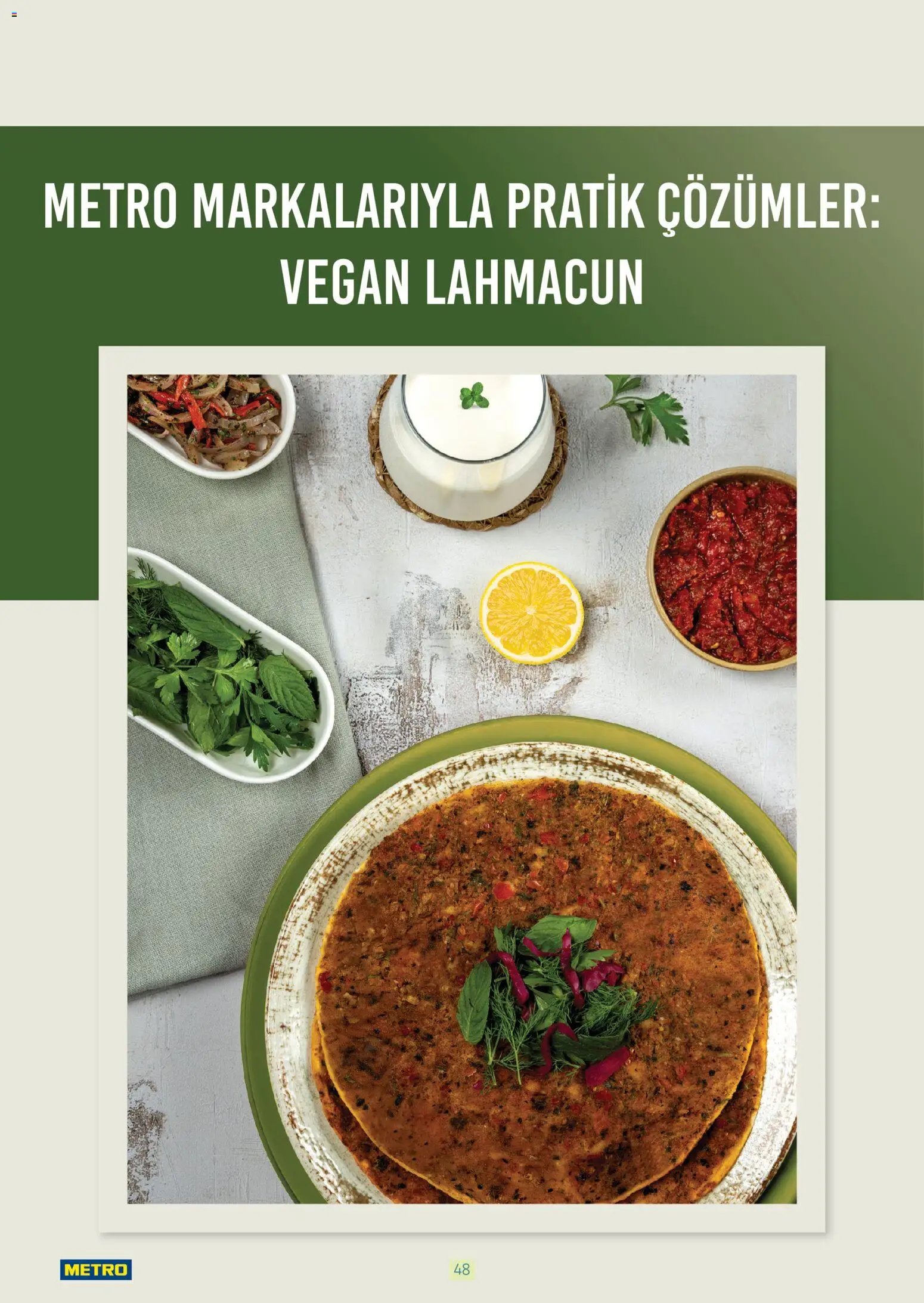 Metro - Bitki Bazlı ve Vegan 2025