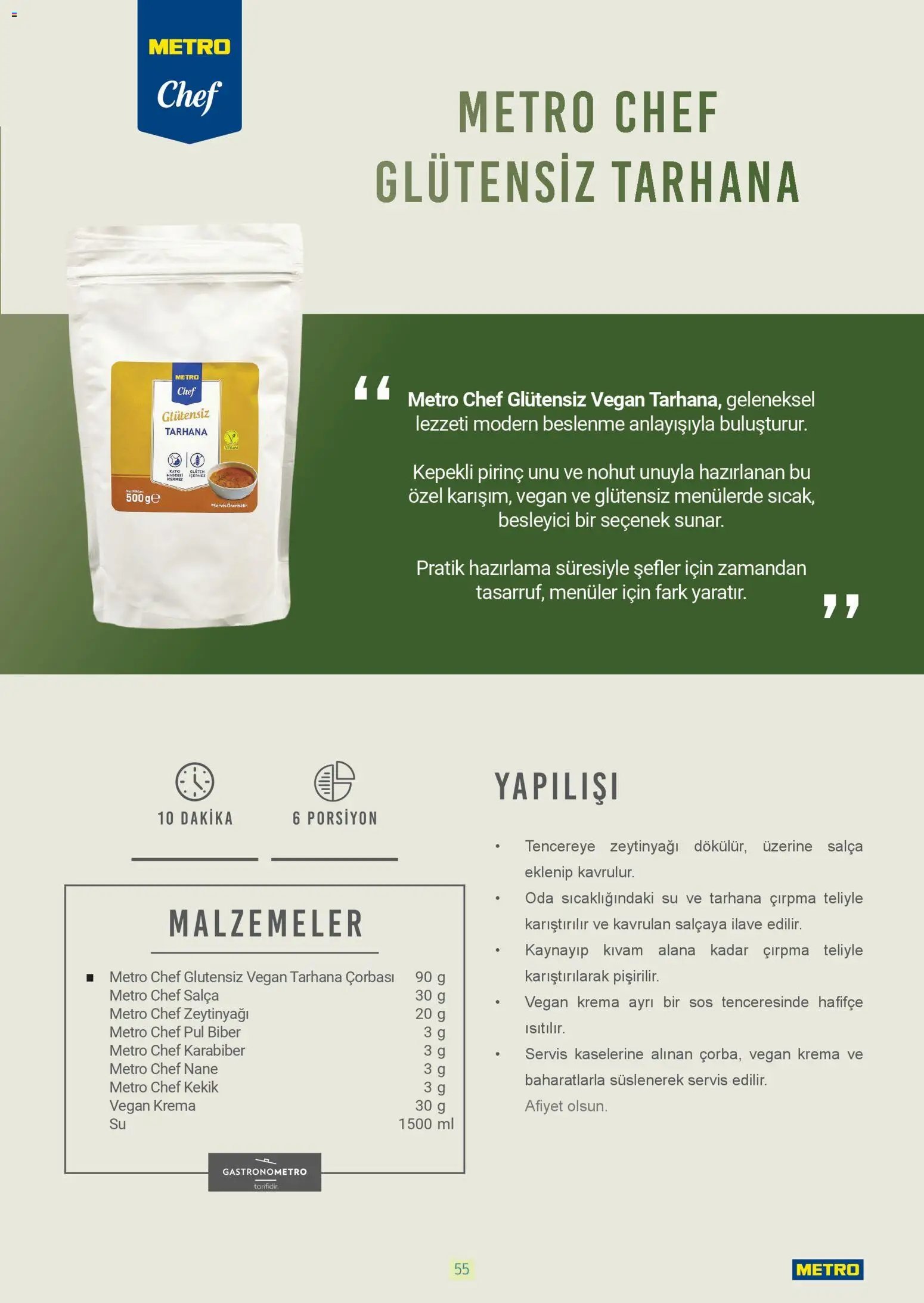 Metro - Bitki Bazlı ve Vegan 2025