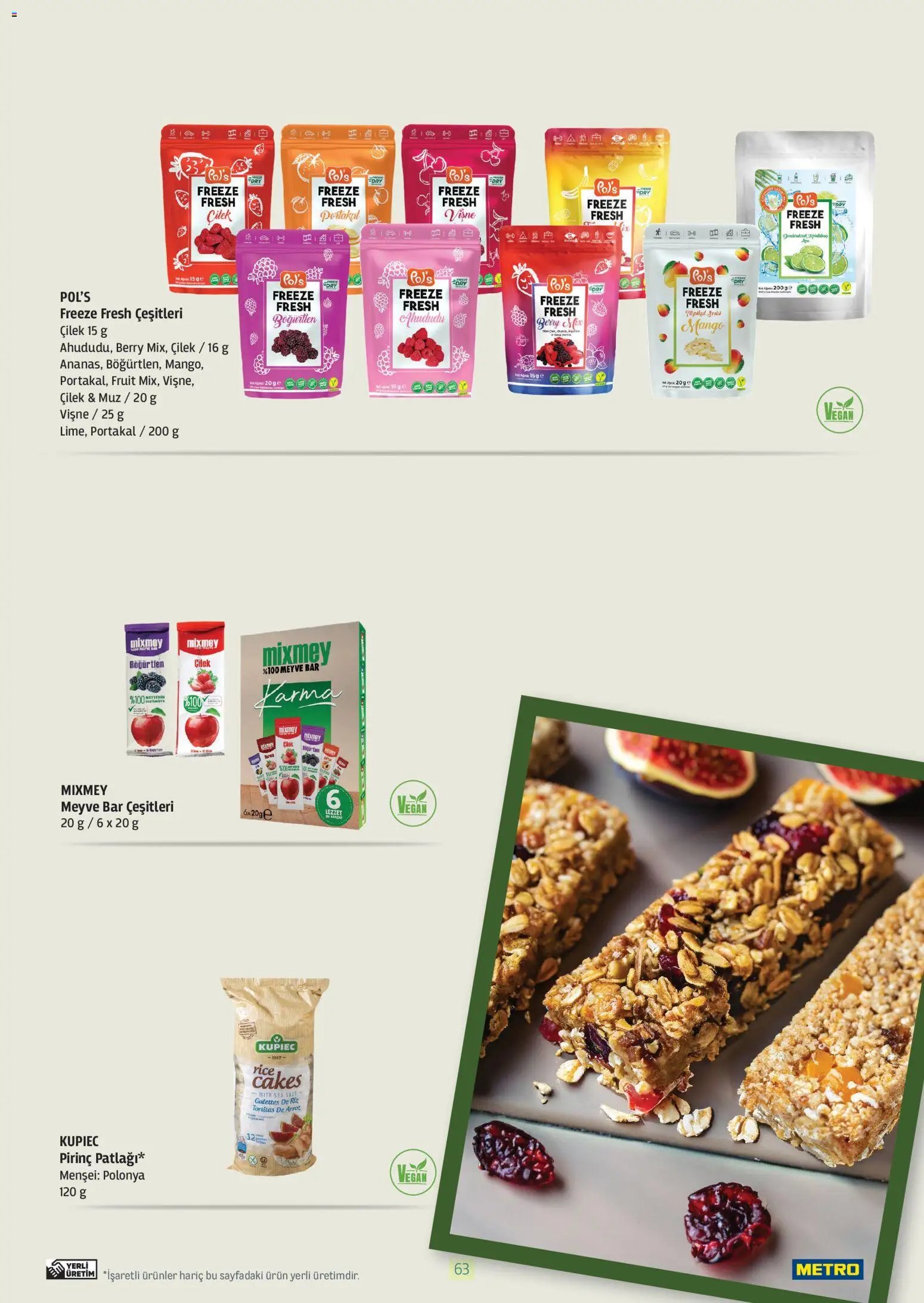 Metro - Bitki Bazlı ve Vegan 2025