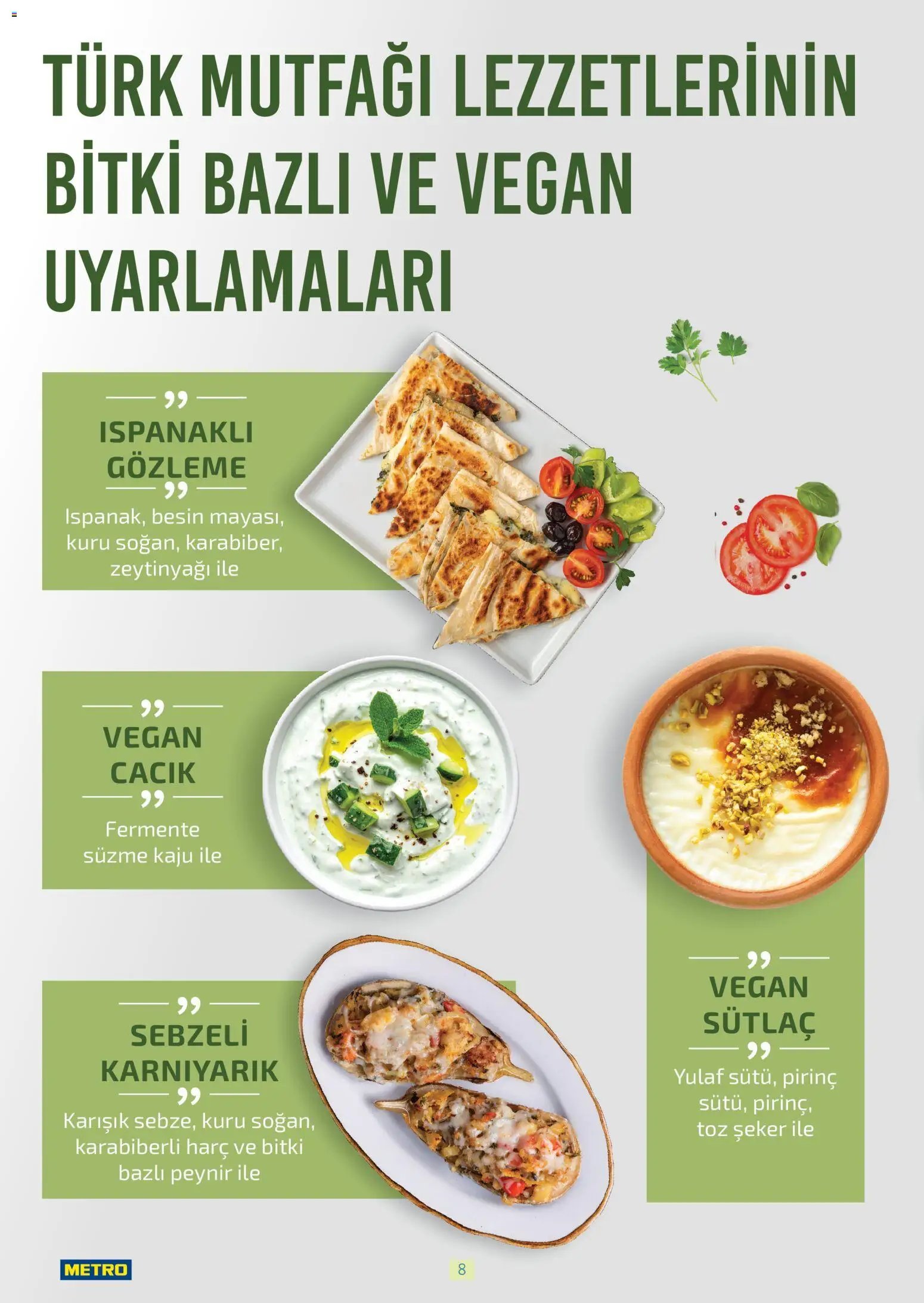 Metro - Bitki Bazlı ve Vegan 2025