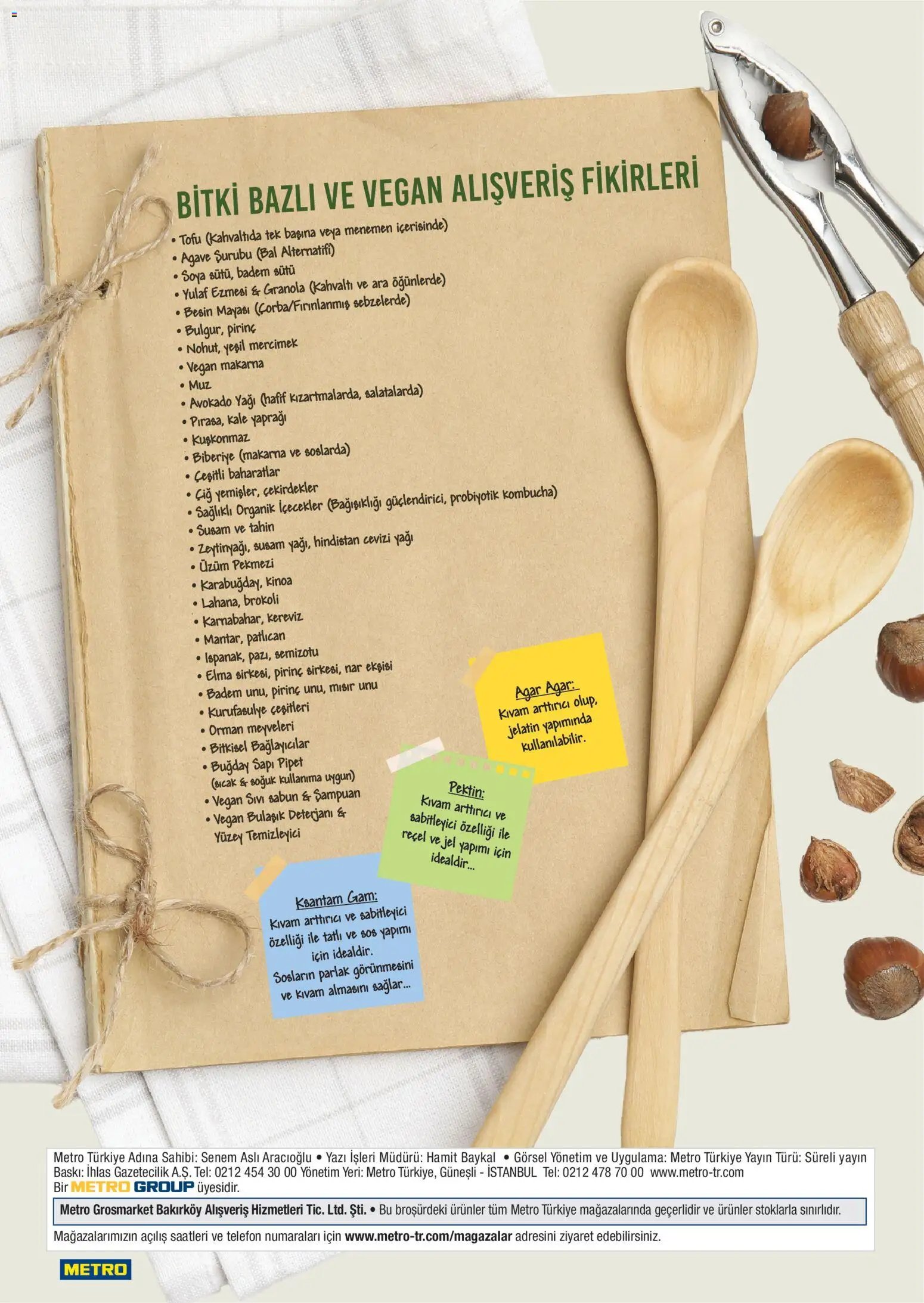 Metro - Bitki Bazlı ve Vegan 2025